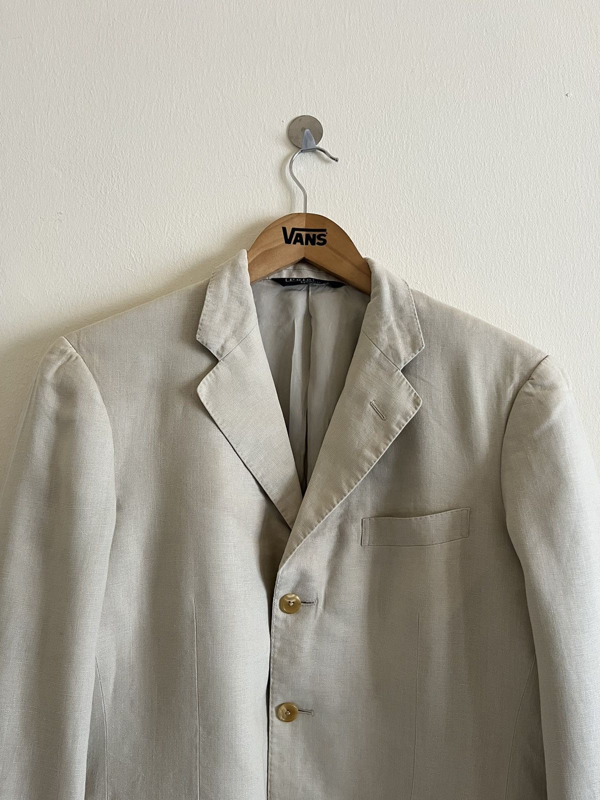 Polo Ralph Lauren × Ralph Lauren Polo Ralph Lauren Blazer Distressed Rare Size L / US 10 / IT 46 - 5 Thumbnail