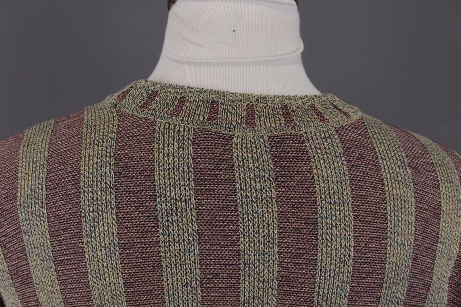 Carlo Colucci Carlo Colucci Crew Neck Multicolour Knit Sweater Size 54 Size US M / EU 48-50 / 2 - 10 Thumbnail