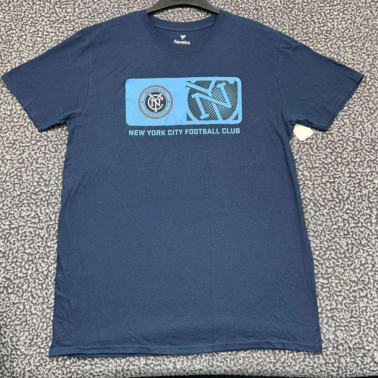 Other New York City FC Shirt Men Fanatics Short Sleeve Crew Neck L Size US L / EU 52-54 / 3 - 1 Thumbnail