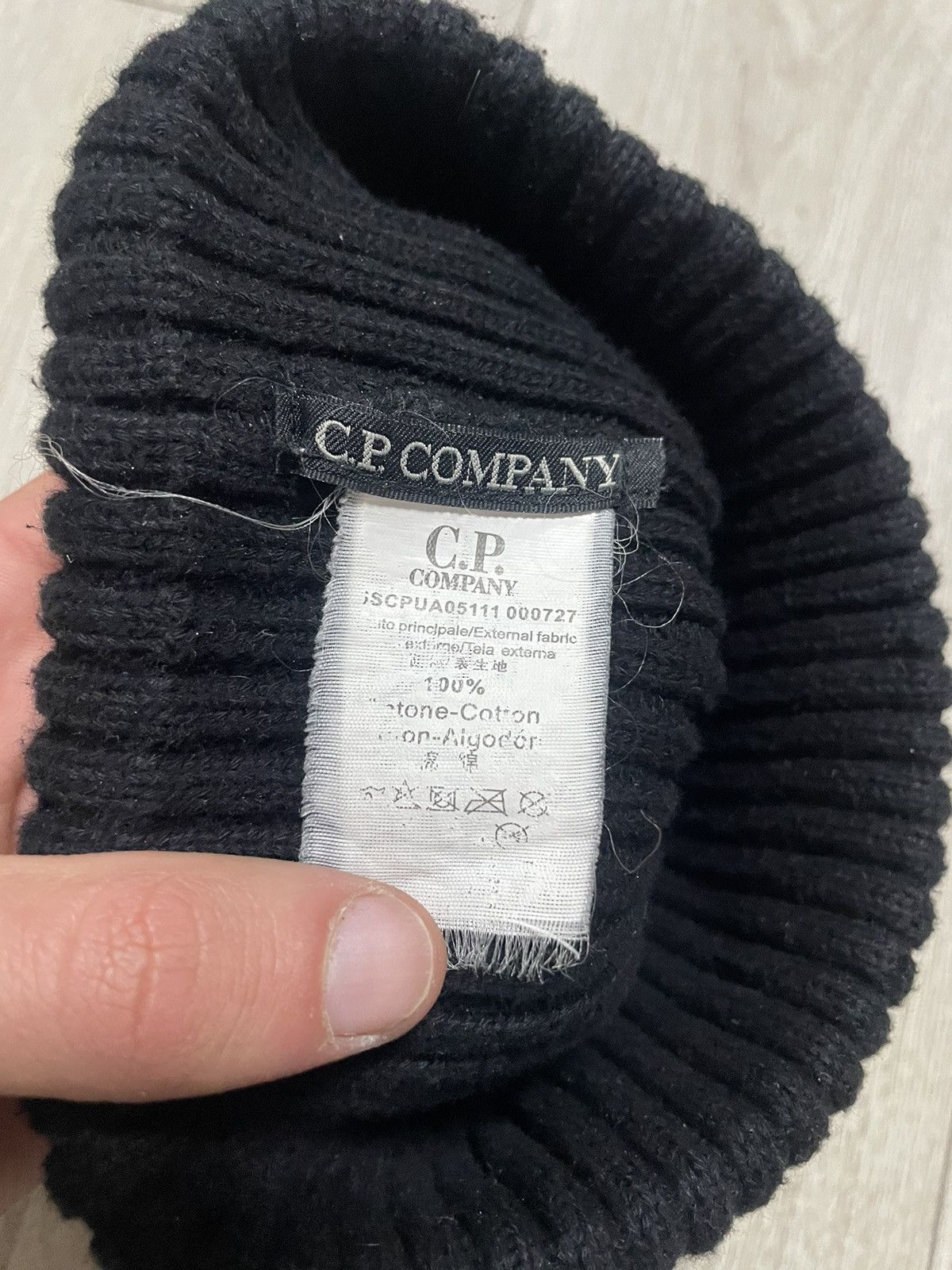 Vintage Vintage CP Company Single Lense Beanie Wool Hat Size ONE SIZE - 9 Thumbnail