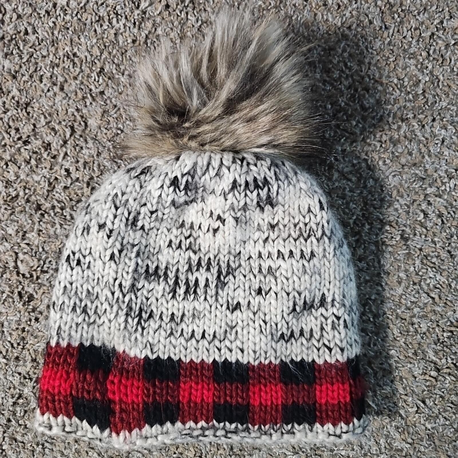 Other Panache Multicolored knit hat pom Beanie Toboggan Acrylic Size ONE SIZE - 4 Thumbnail
