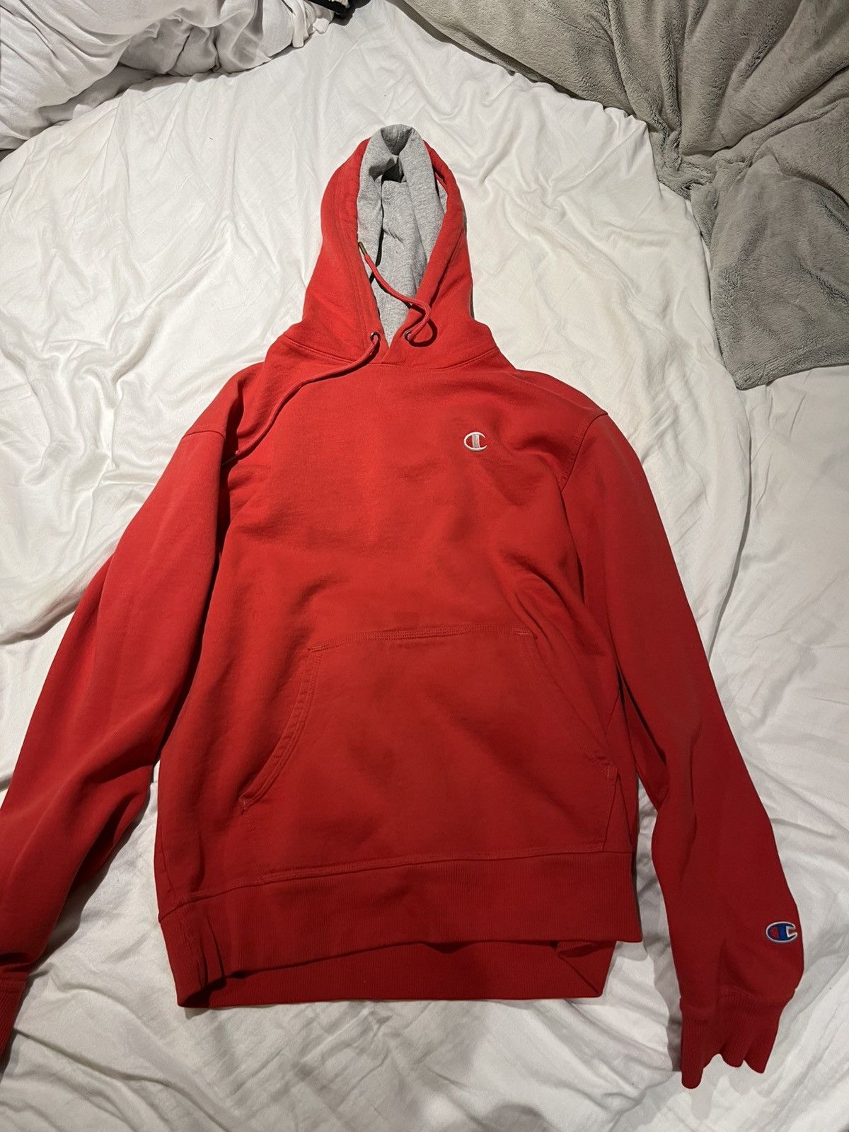 Champion Red Champion Hoodie M Size US M / EU 48-50 / 2 - 1 Thumbnail