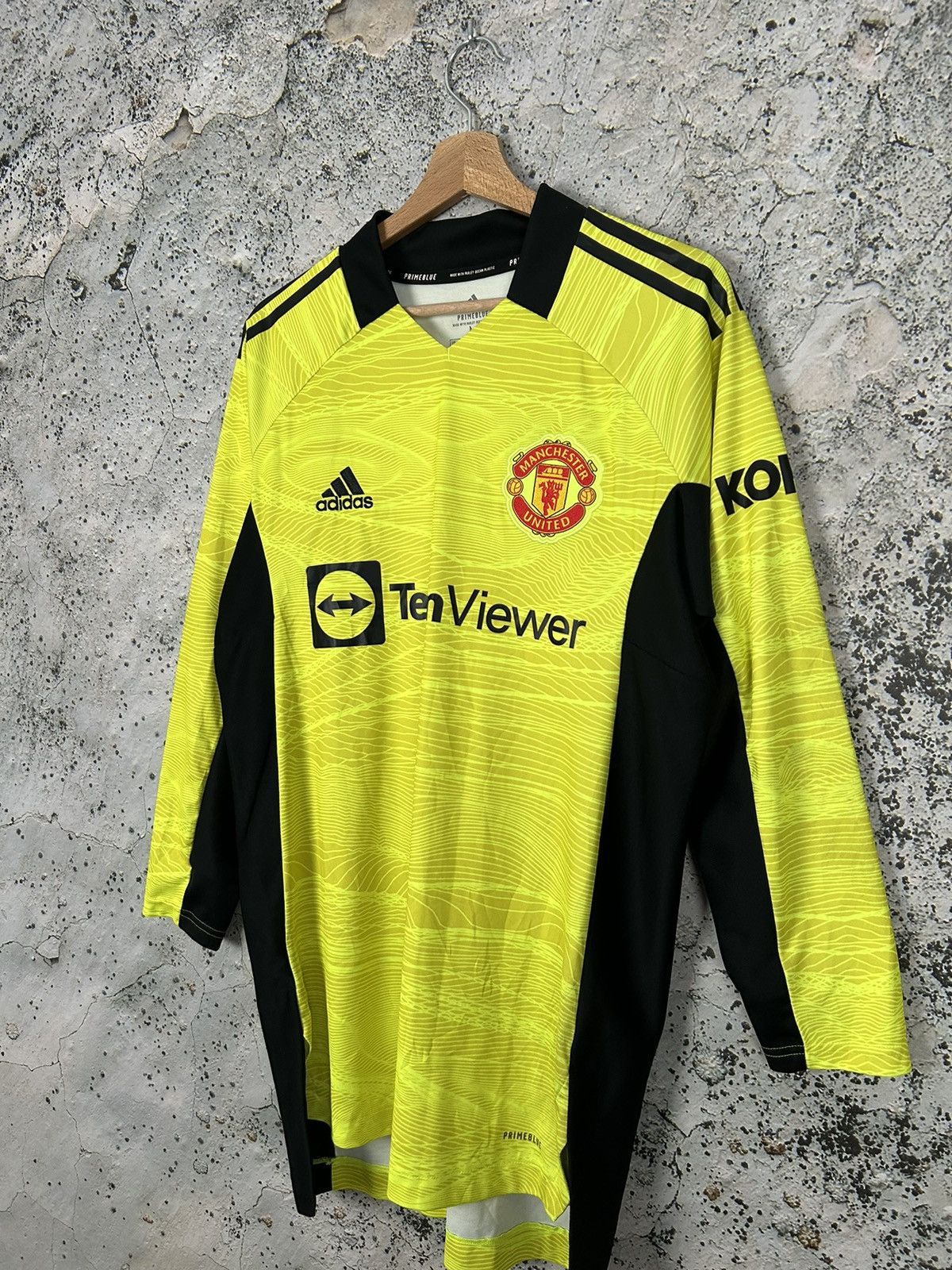Adidas Manchester United Goalkeeper Adidas Soccer Jersey Football Size US M / EU 48-50 / 2 - 2 Thumbnail