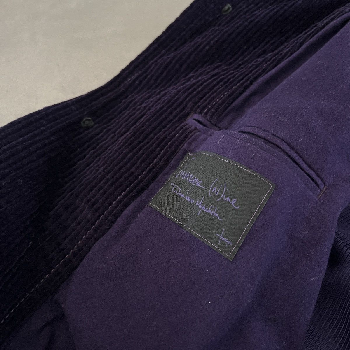 Nepenthes AW08 Number Nine x Nepenthes Needles Corduroy Donkey Coat Size US L / EU 52-54 / 3 - 5 Thumbnail