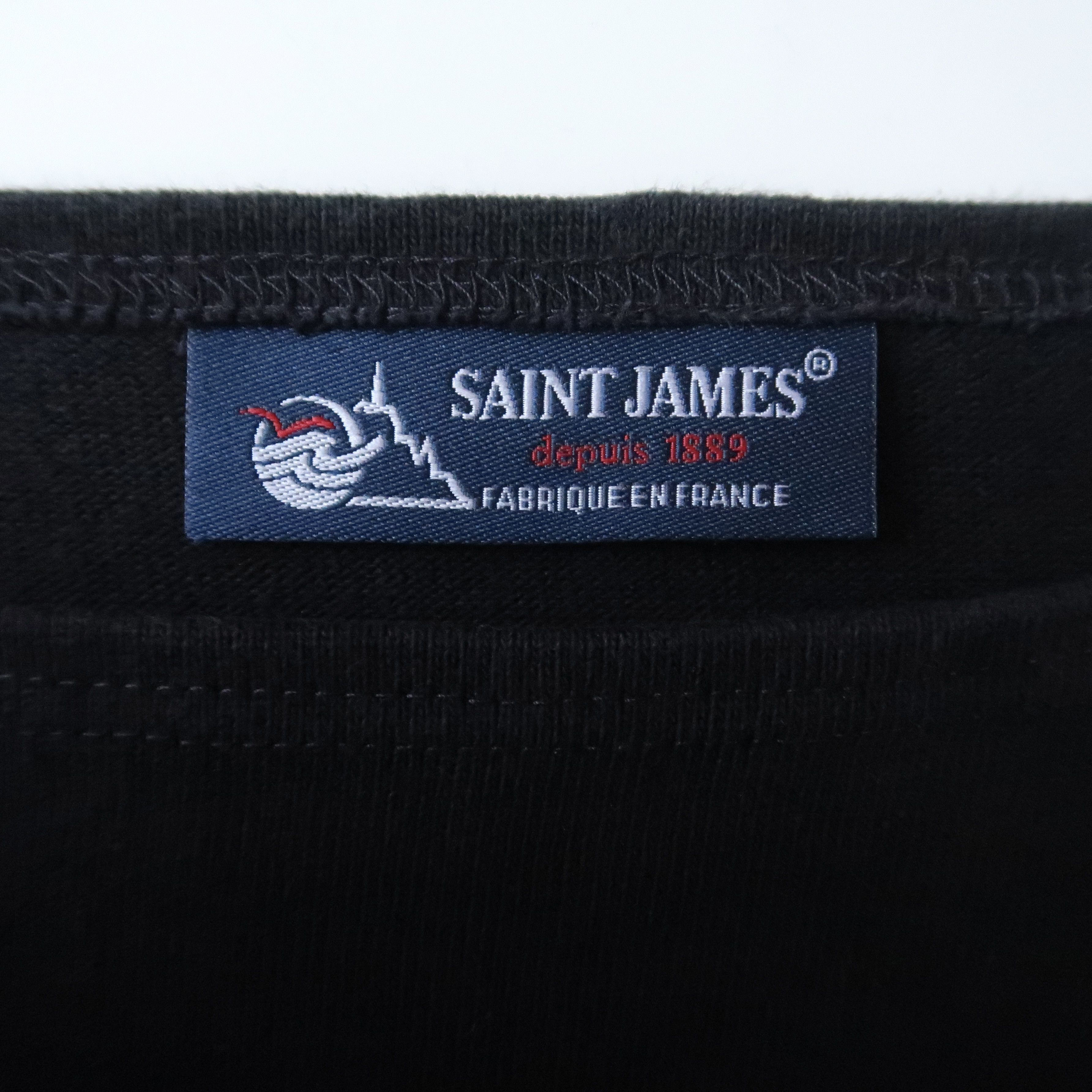 Saint James SAINT JAMES heavyweight cotton solid breton shirt, 3.5 Size US S / EU 44-46 / 1 - 7 Thumbnail
