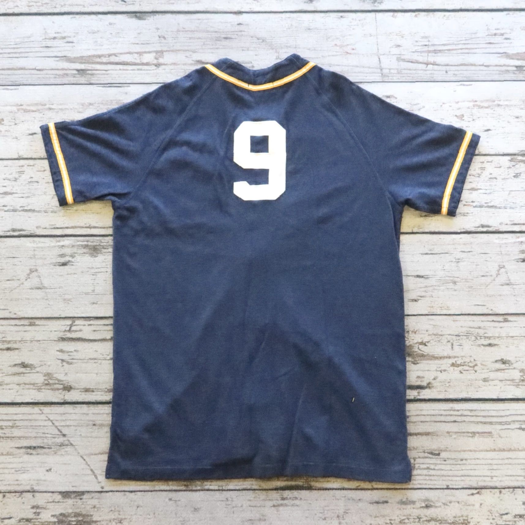 Vintage VINTAGE Polo Sport Ralph Lauren Baseball Jersey Shirt XL Blue Mens Size US XL / EU 56 / 4 - 8 Thumbnail