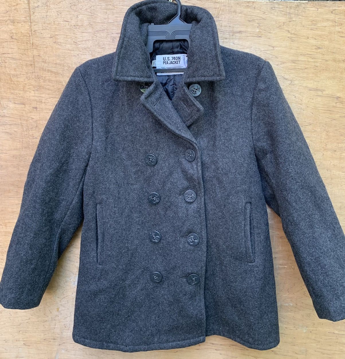Schott Rare Vintage US 74ON PEA JACKET by SCHOTT Size US L / EU 52-54 / 3 - 15 Thumbnail