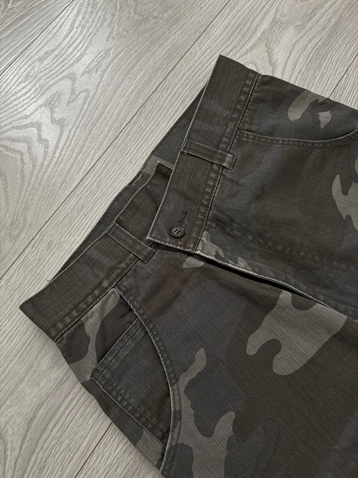 Final Home Final Home 2003 Asymmetrical Fly Camo Pants Size US 30 / EU 46 - 3 Thumbnail