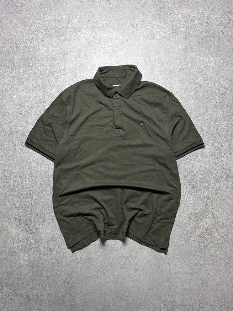 Vintage Vintage Vivienne Westwood Orb Saturn Logo Polo Shirt XL Size US XL / EU 56 / 4 - 1 Thumbnail