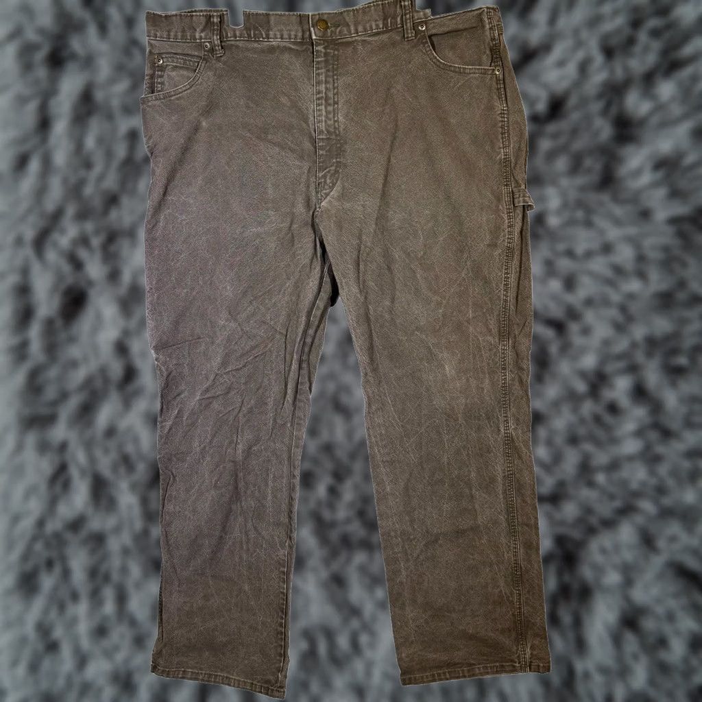 Dickies Dickies Carpenter Jeans 40 x 30 Gray Denim High-Rise Straight Leg Jeans Mens Size US 40 / EU 56 - 1 Thumbnail