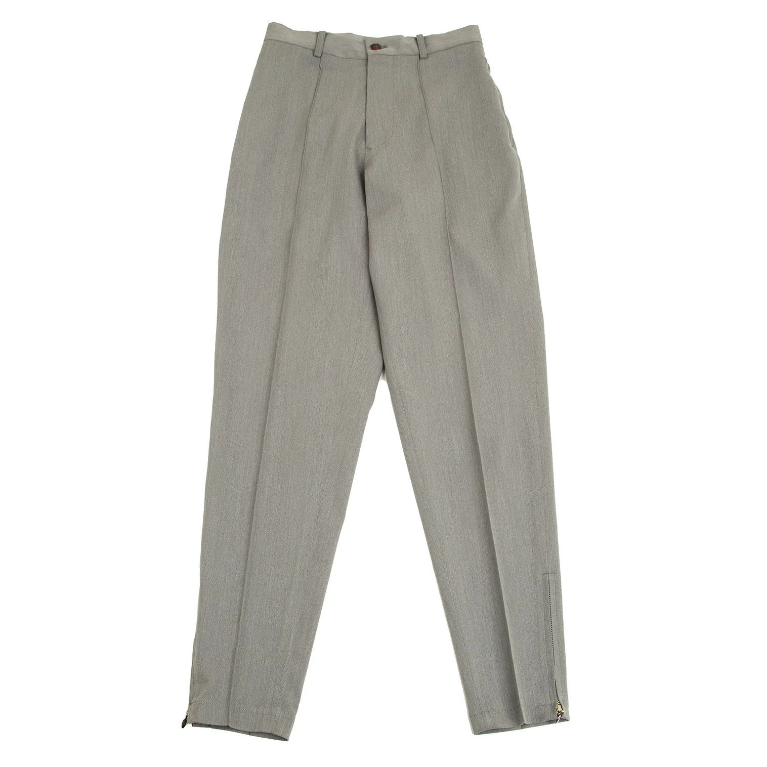 Jean Paul Gaultier Junior Gaultier Tapered Slacks Pants in Gray Size 46 Size US 30 / EU 46 - 1 Thumbnail