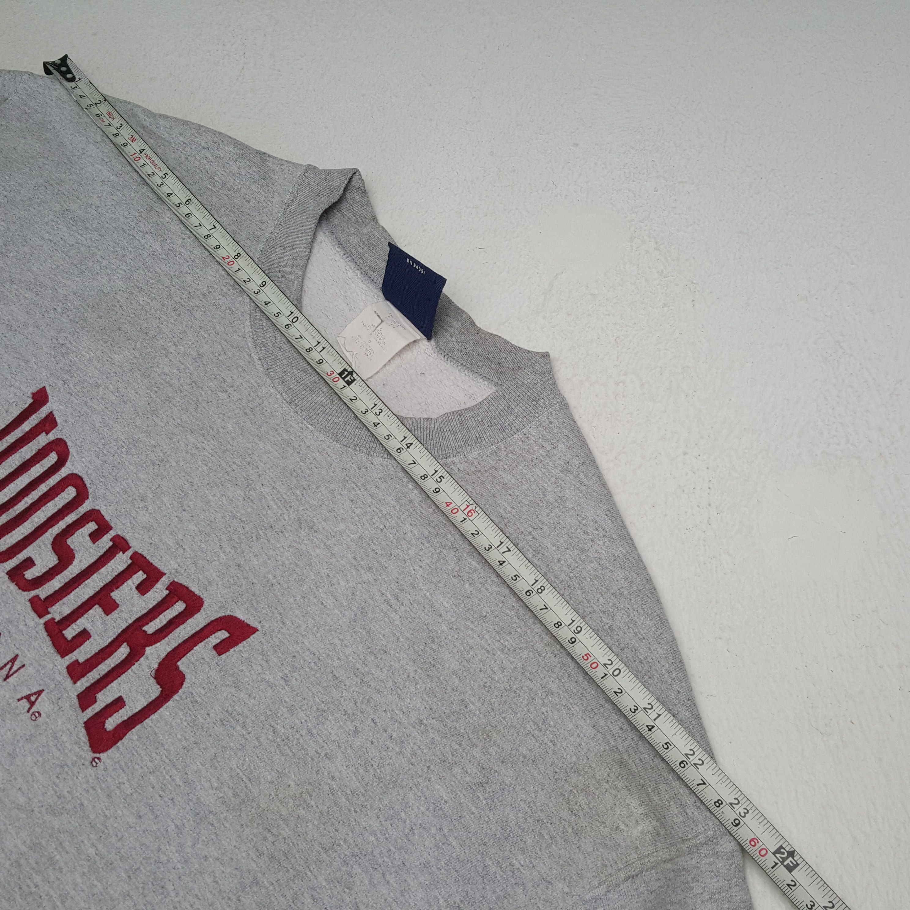 NBA × Vintage Vintage HOOSIERS INDIANA Basketball Team Sweatshirt C286N9 Size US L / EU 52-54 / 3 - 6 Thumbnail