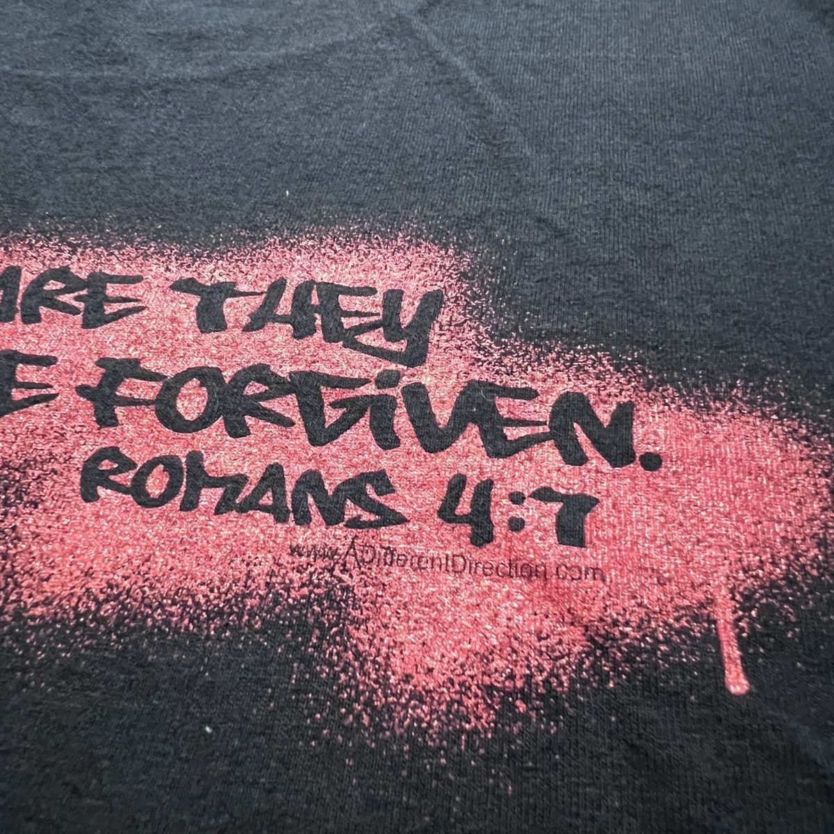 Vintage Vintage Y2K FORGIVEN God Jesus Bible Holy Tee XL Graphic Size US XL / EU 56 / 4 - 6 Thumbnail