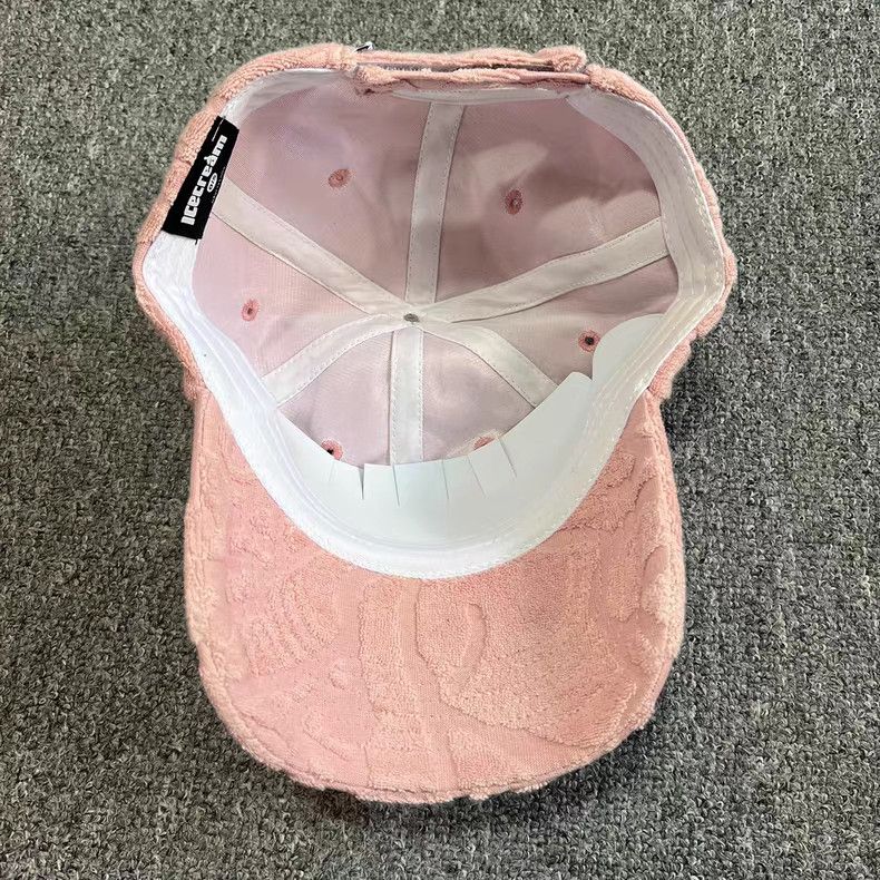 Billionaire Boys Club Running Dog Towel Fabric Curved Brim Baseball Cap Q7 Size ONE SIZE - 2 Thumbnail