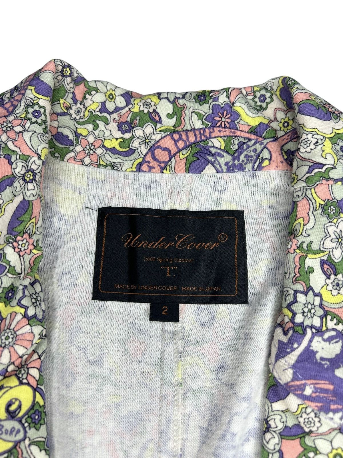 Undercover S/S 06 “T” Reconstructed T-Shirt Jacket Size M / US 6-8 / IT 42-44 - 4 Thumbnail