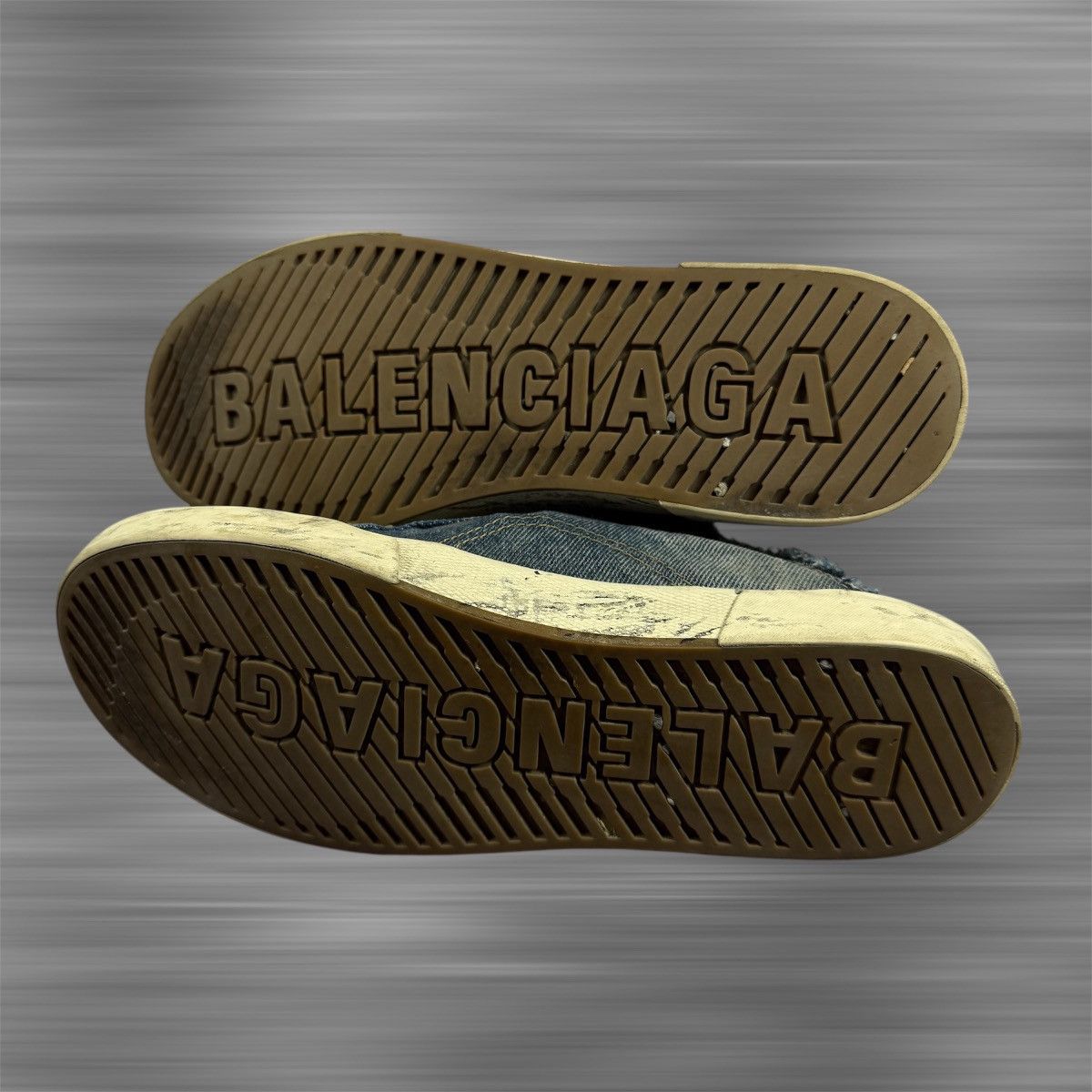 Balenciaga Balenciaga Mules Destroyed Denim & Rubber Size US 8.5 / EU 41-42 - 6 Thumbnail