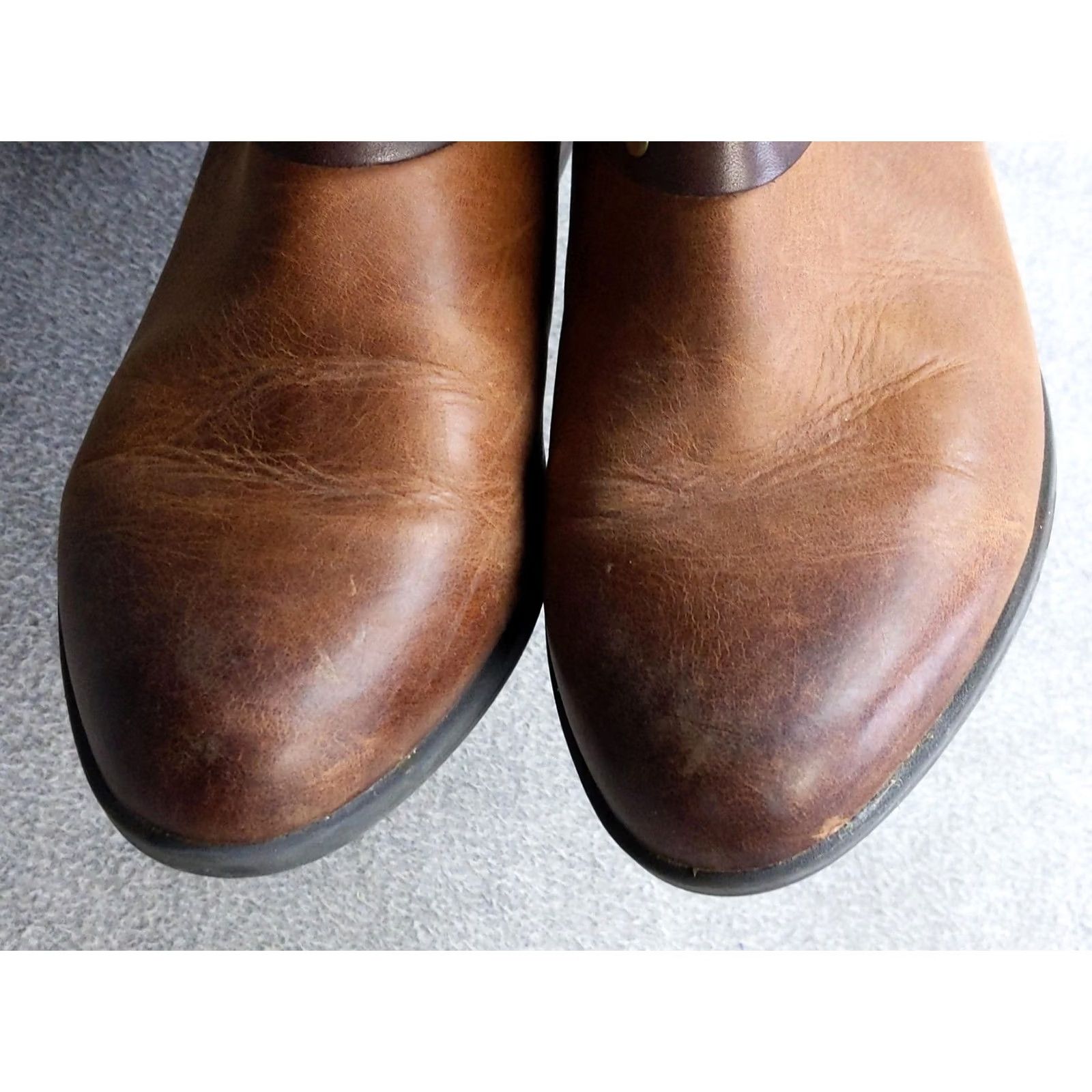 Clarks Clarks Collection Boots Womens Size 6.5 Brown Leather Ankle Strap Bootie Zip Size US 7 / IT 37 - 6 Thumbnail