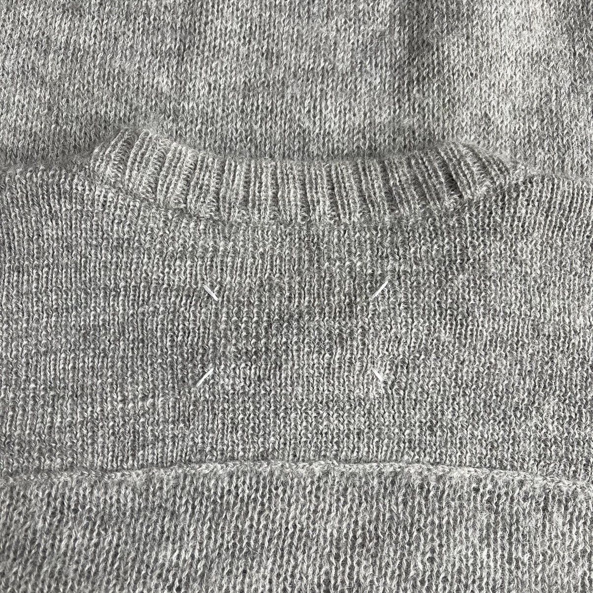Maison Margiela FW2014 Split Knit Curve Alpaca/Wool Sweater Size US L / EU 52-54 / 3 - 5 Thumbnail