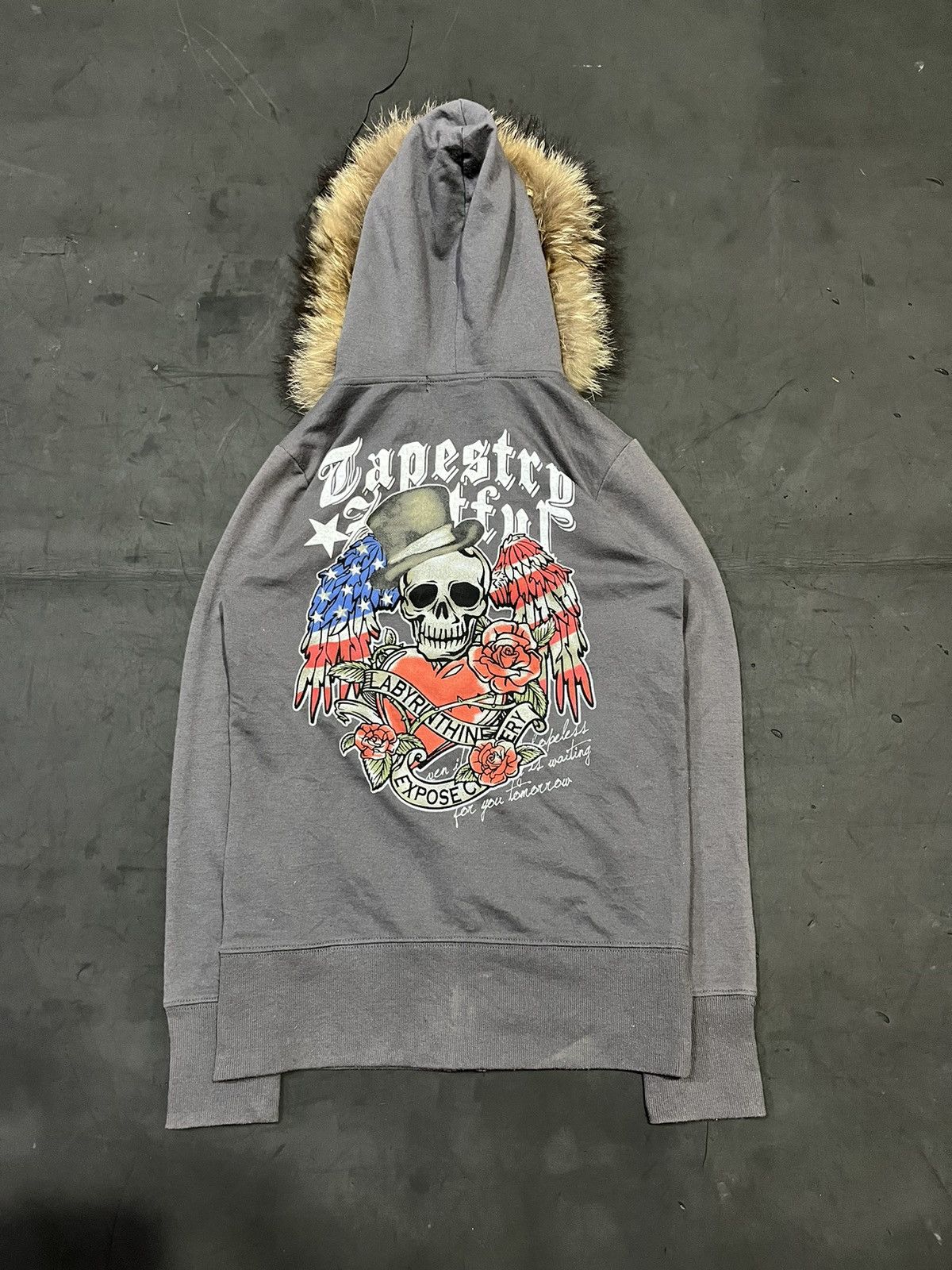 If Six Was Nine Galyge fur hoodie ifsixwasnine lgb styled Size US S / EU 44-46 / 1 - 2 Thumbnail