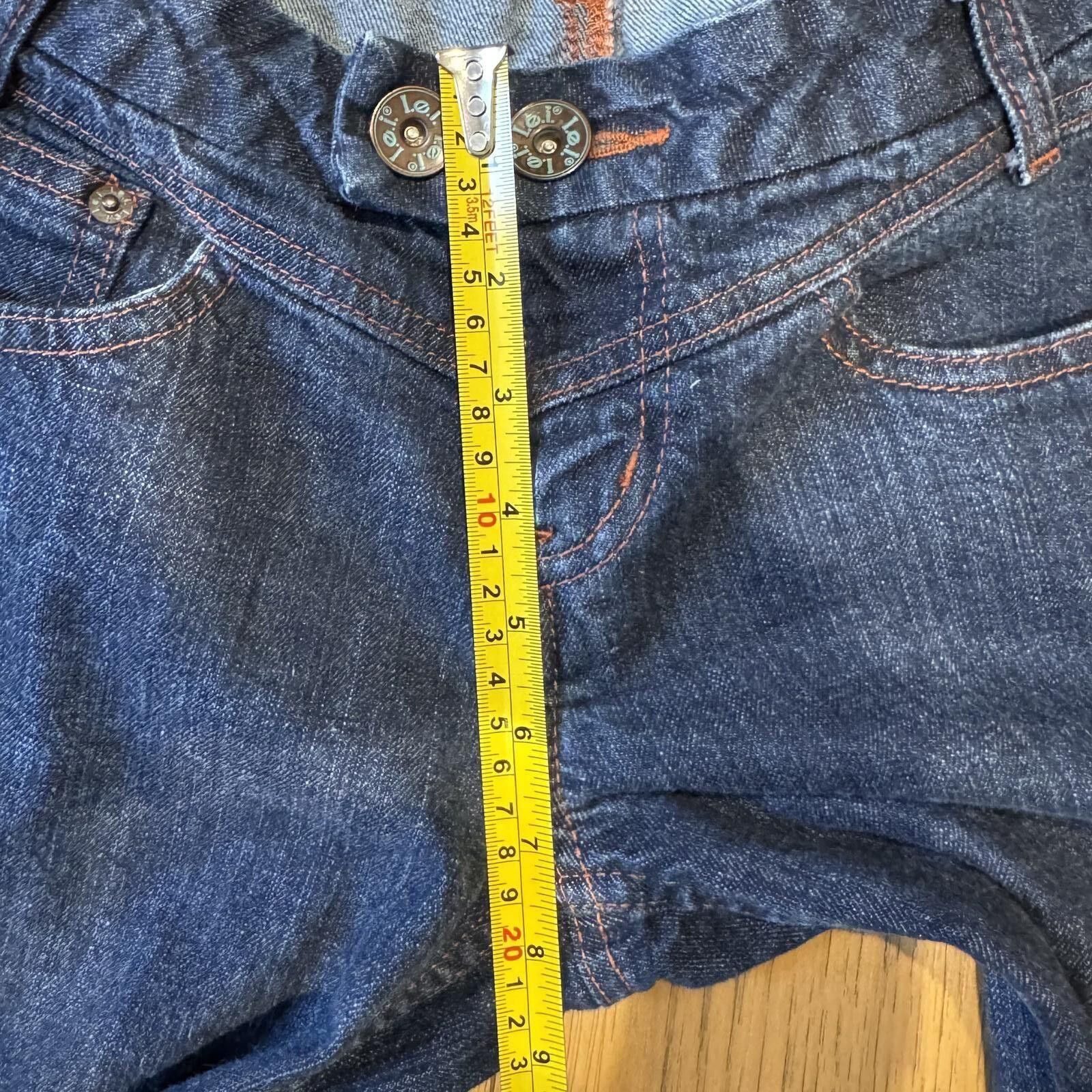 L.E.I. VTG Y2K LEI Low rise Flare Size 5 (27-28) Size 27" / US 4 / IT 40 - 4 Thumbnail