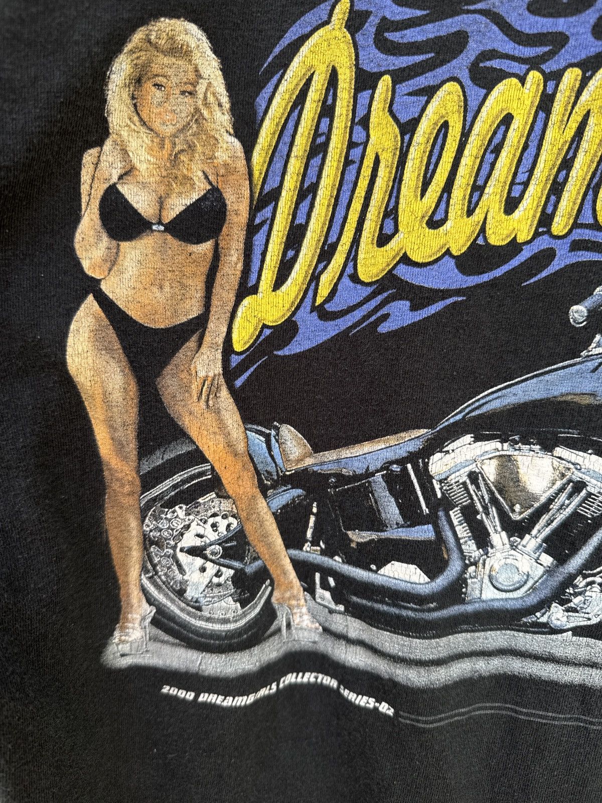 Harley Davidson 1999 Dreamgirls biker shirt Size US L / EU 52-54 / 3 - 2 Thumbnail