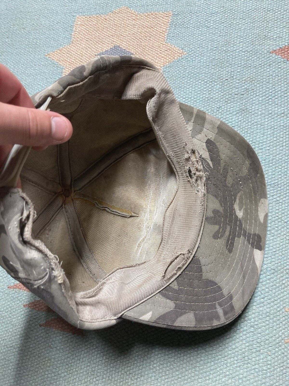 Vintage Vintage SnapBack hat camo pheasant bird hunting camouflage Size ONE SIZE - 6 Thumbnail
