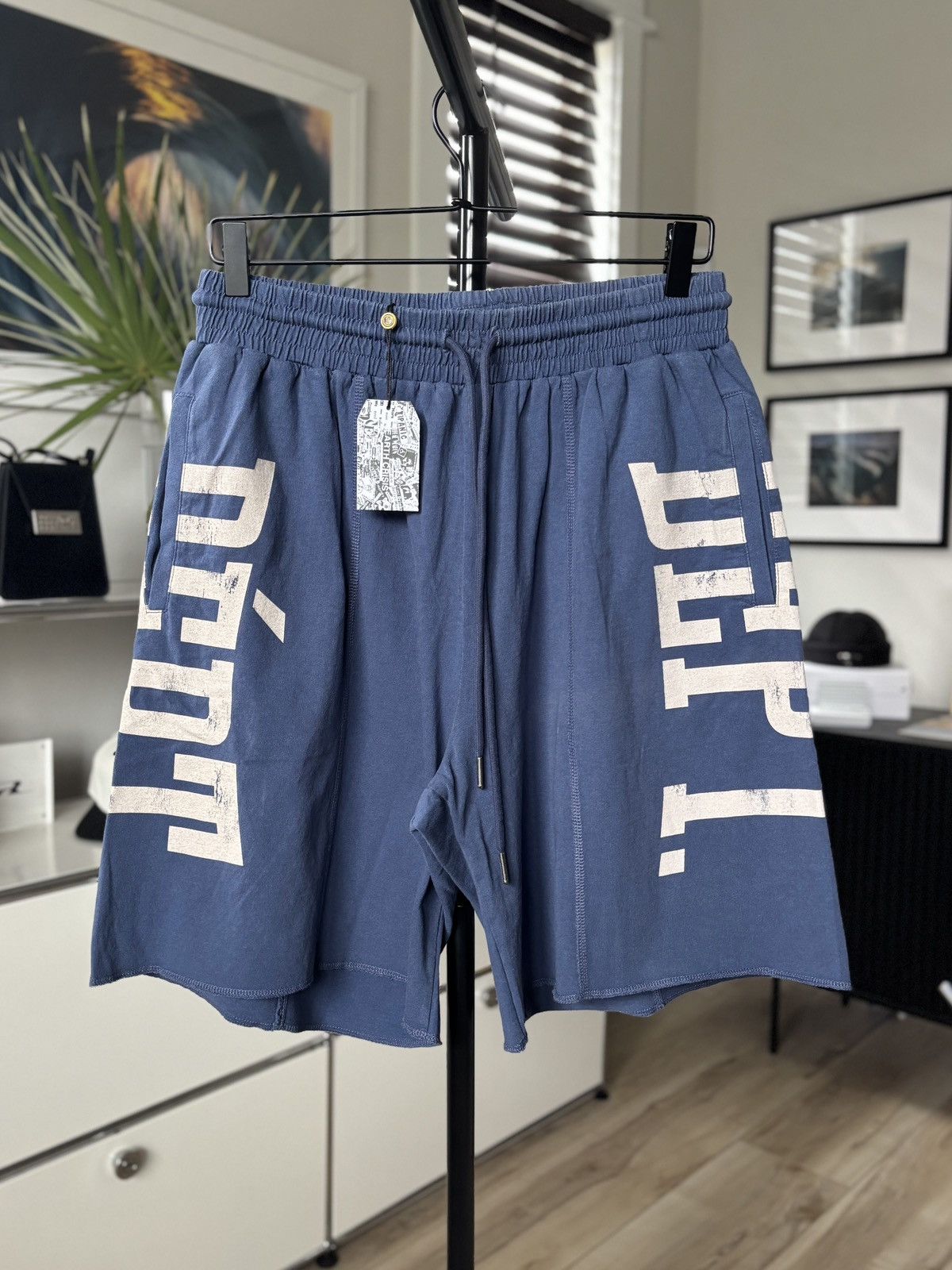 NEW | GALLERY DEPT | TEAM SPORT LOGO SWEAT SHORTS CUT