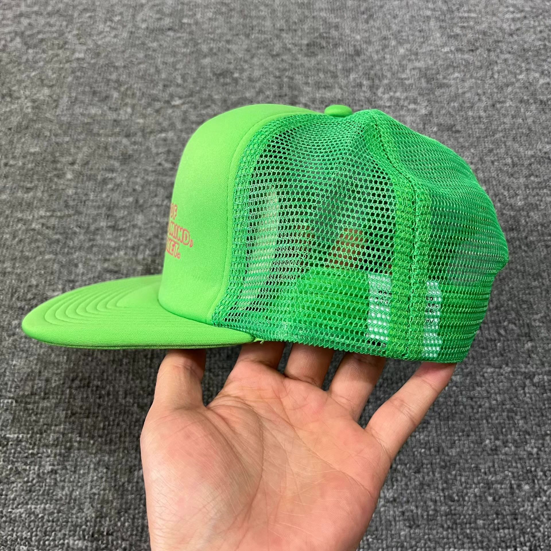 Billionaire Boys Club BBC Woven Cotton Mesh Flat Brim Baseball Cap Q7 Size ONE SIZE - 2 Thumbnail