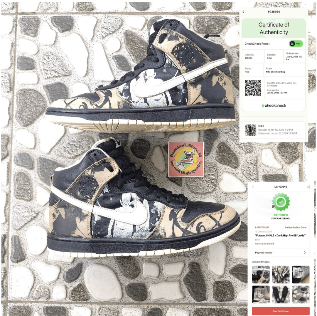 Futura × Nike Futura x Uncle x SB Dunk High Pro ❌ sold ❌ Size US 10 / EU 43 - 2 Thumbnail