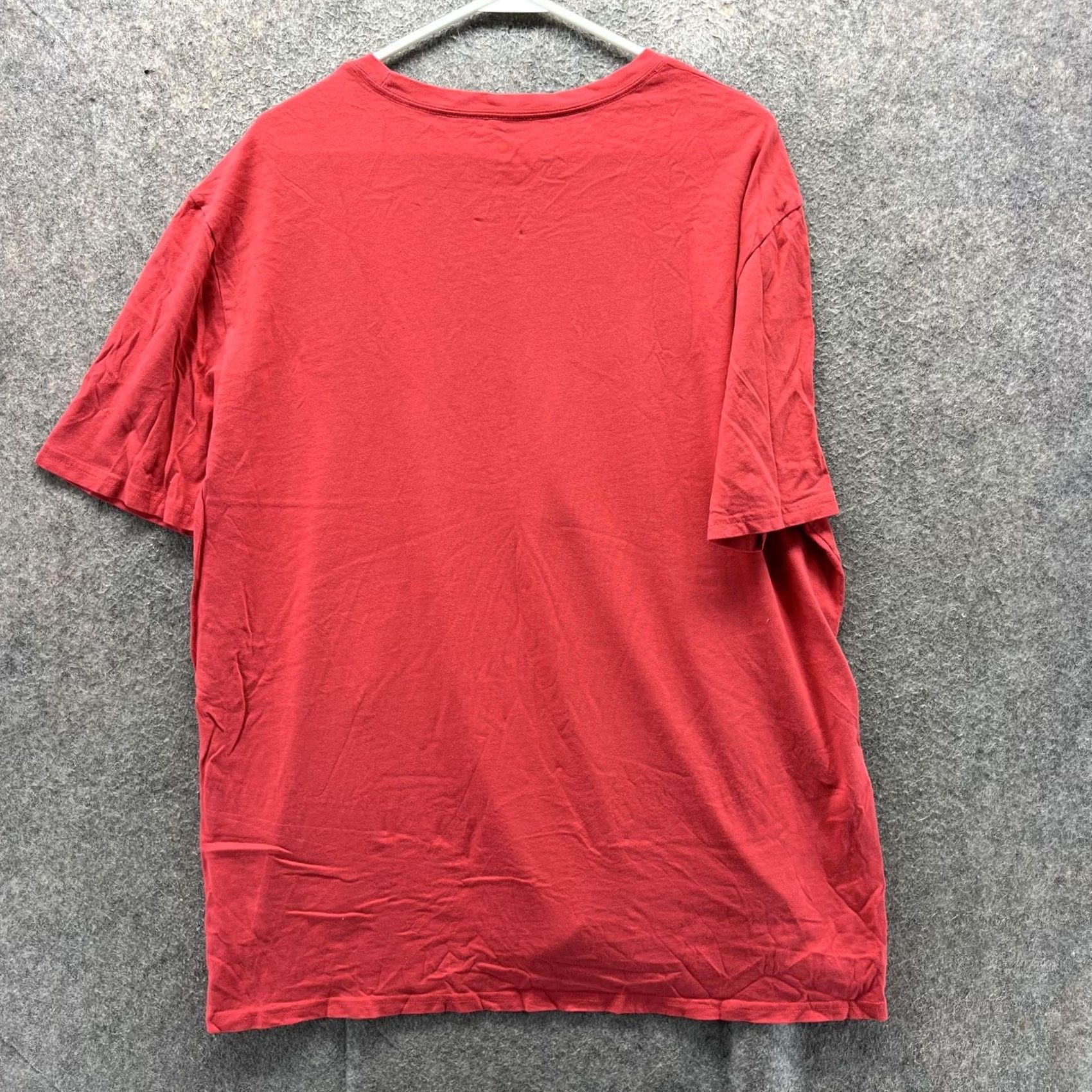 Life is Good Life Is Good Shirt Mens XL Red Short Sleeve Crew Neck Graphic Keep It Reel Outdoors Fishing Size US XL / EU 56 / 4 - 2 Thumbnail