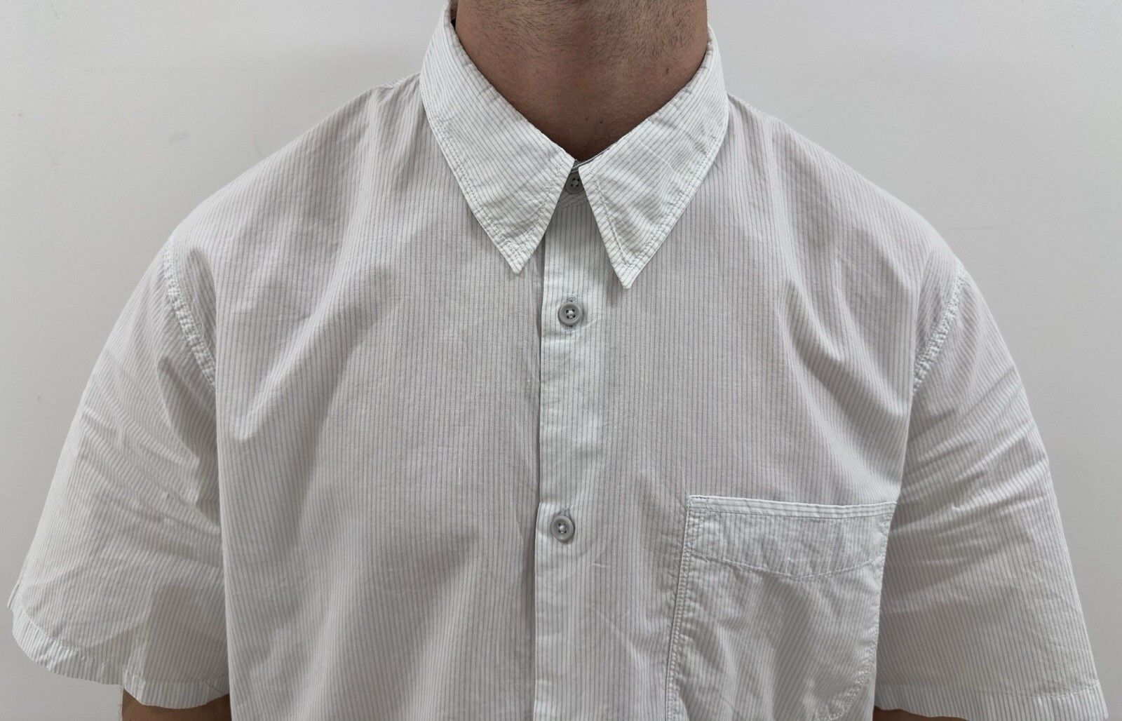 Stone Island Vintage Stone Island T-Shirt Buttons Striped Mens size XXL Size US XXL / EU 58 / 5 - 4 Thumbnail