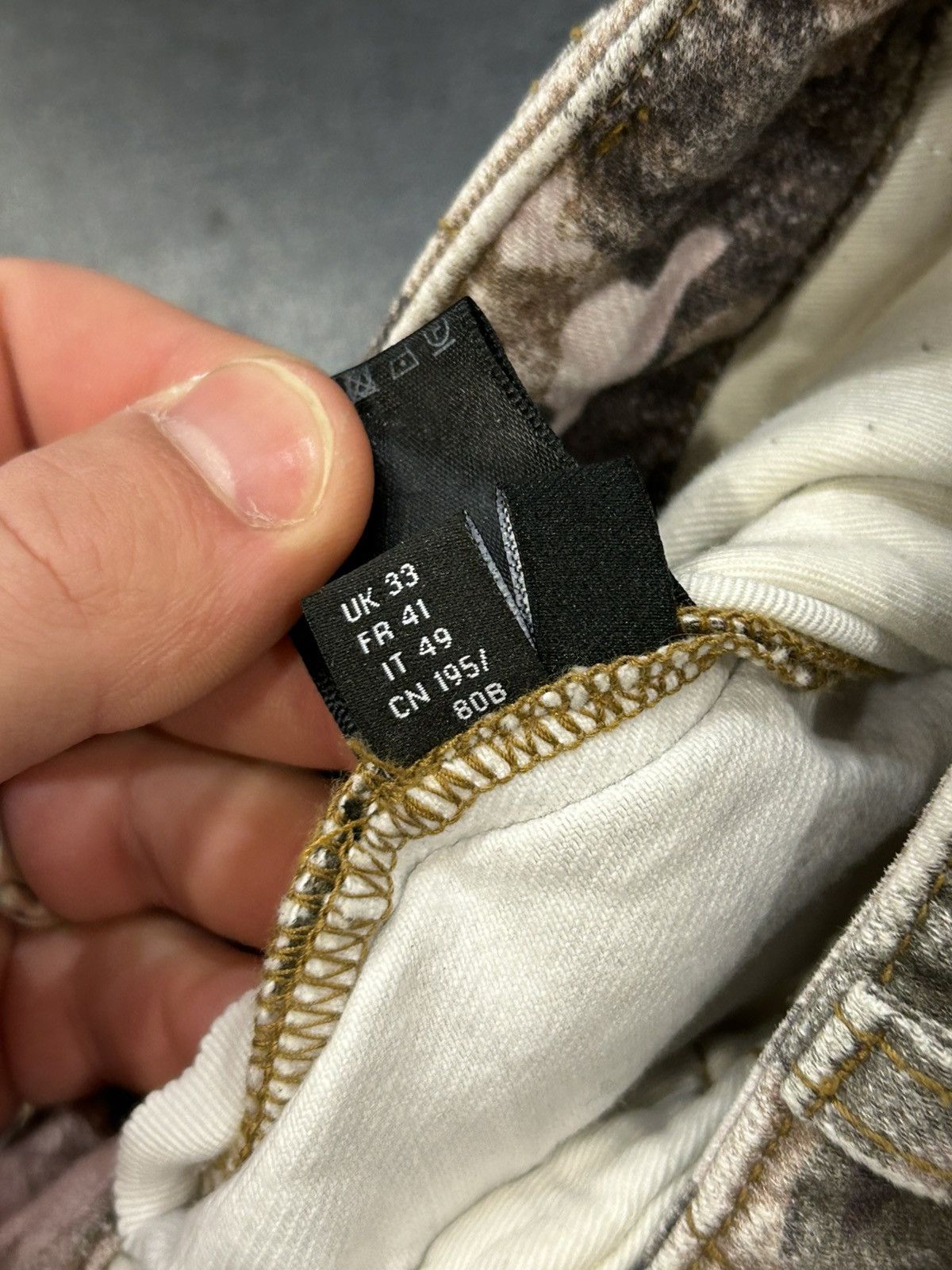 Amiri Amiri MX5 Camoflage Cargo Pants Size US 33 - 6 Thumbnail