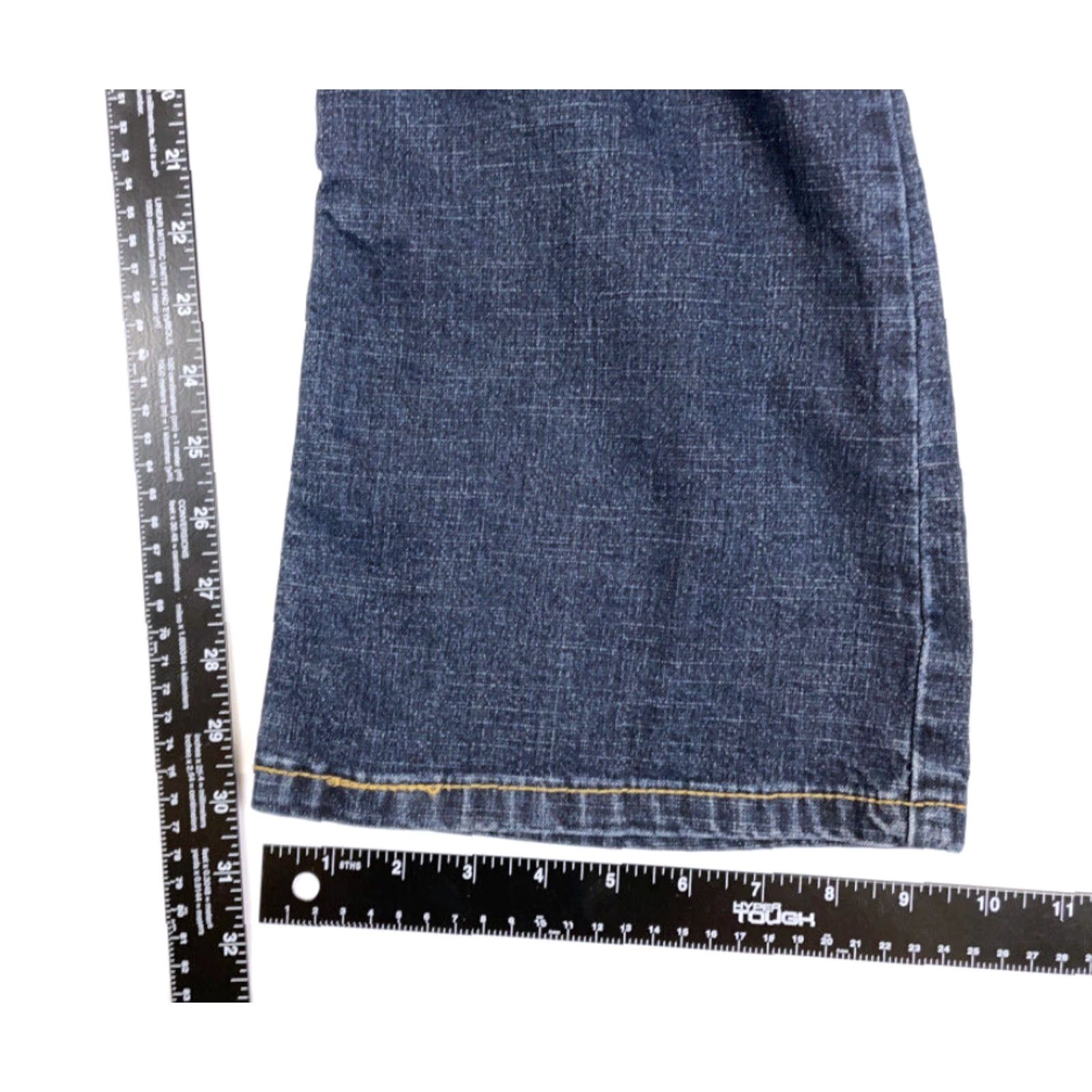 Levi's Levi's 550 Jeans Bootcut Dark Blue Wash Misses 14 Cotton Stretch Y2K Size 36" / US 14 / IT 50 - 7 Thumbnail