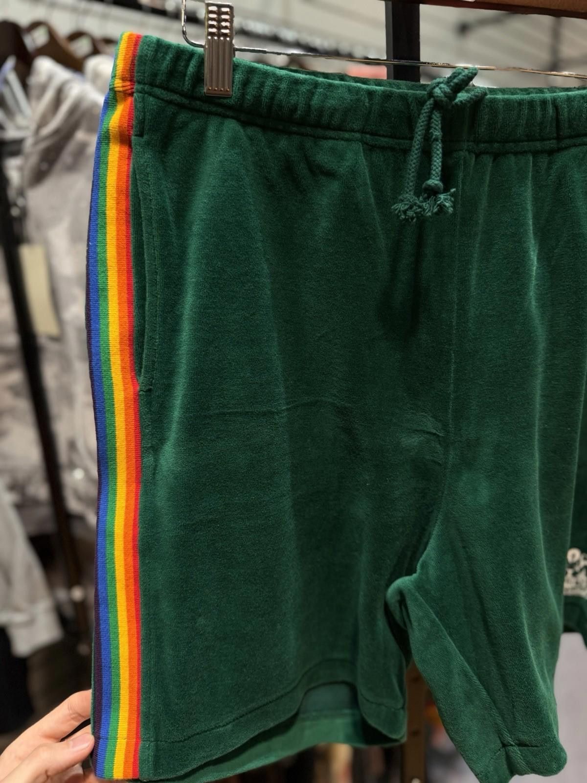 Supreme SS21 Supreme x Hysteric Glamour Velour Short Green Medium Size US 32 / EU 48 - 6 Thumbnail