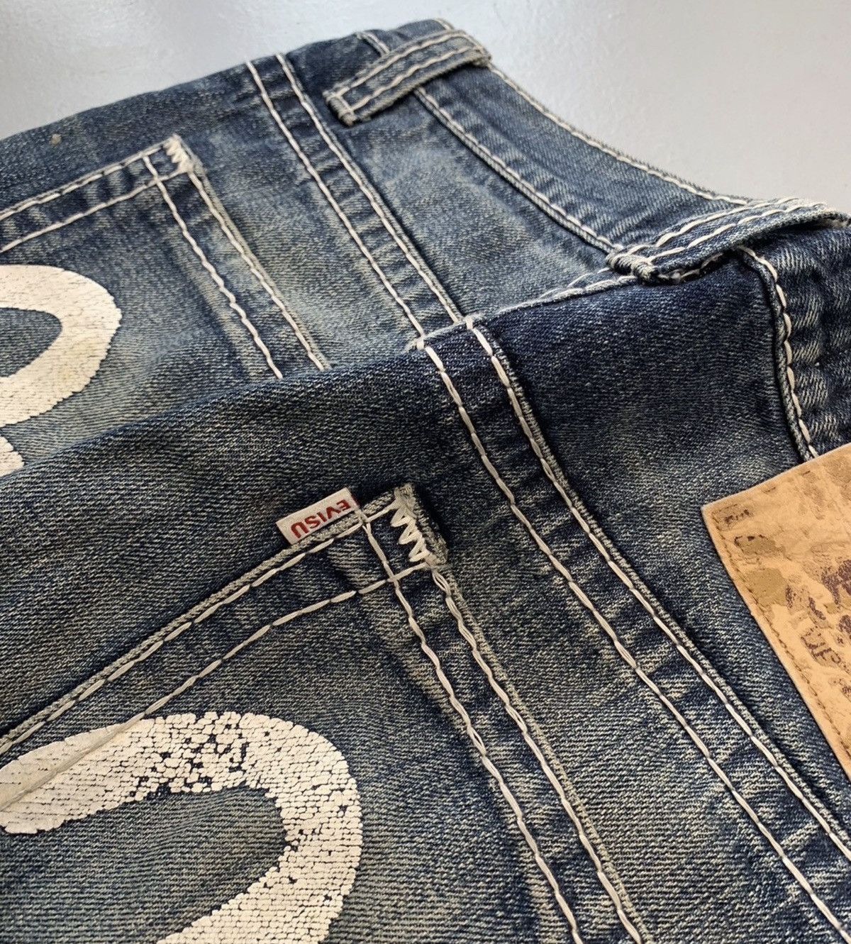 Japanese Brand Vintage crazy japanese denim Size US 32 / EU 48 - 4 Thumbnail