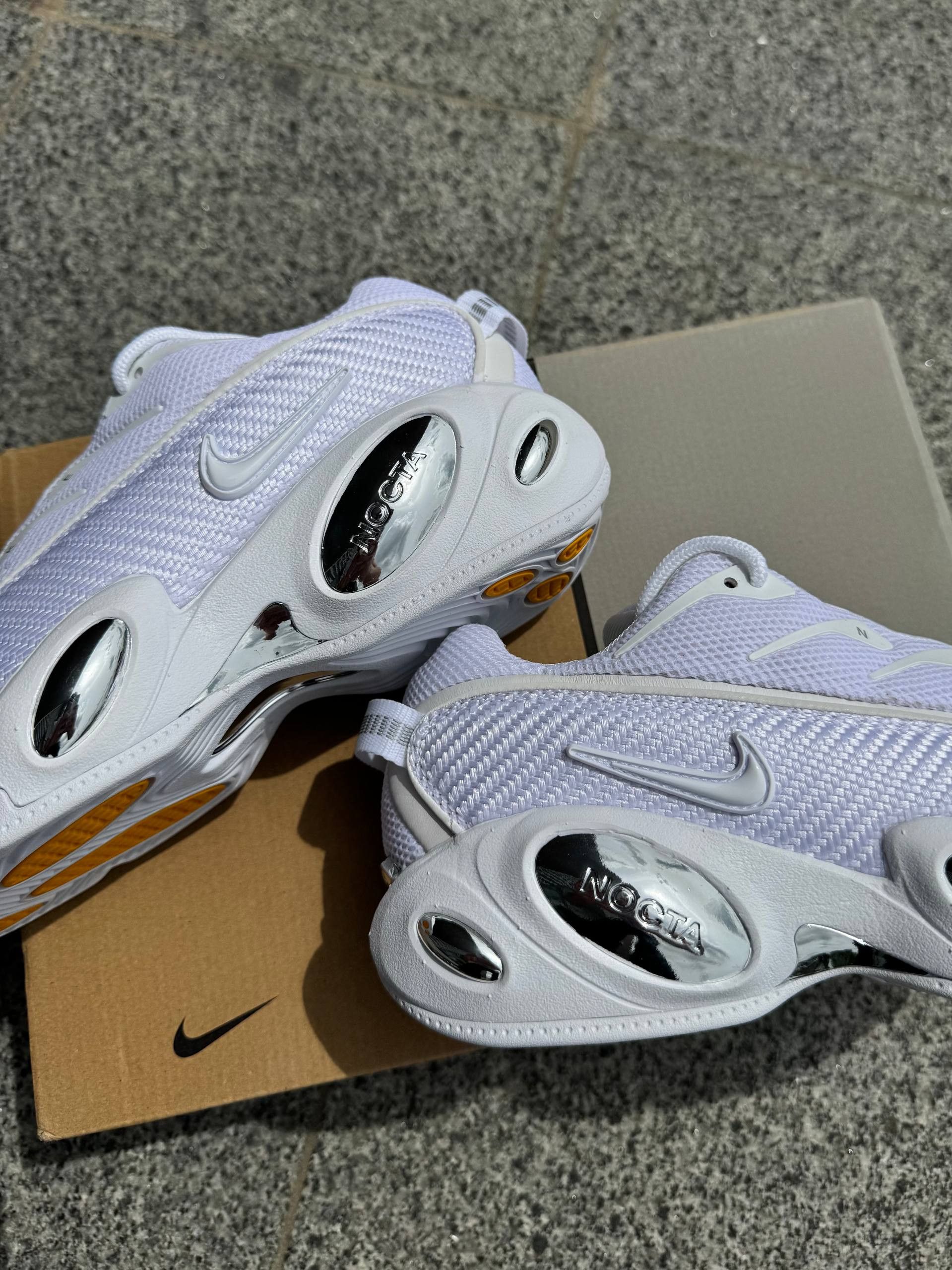 NOCTA × Nike Nike x Nocta Glide Triple White Drake Air DM0879-100 Size US 8 / EU 41 - 9 Thumbnail