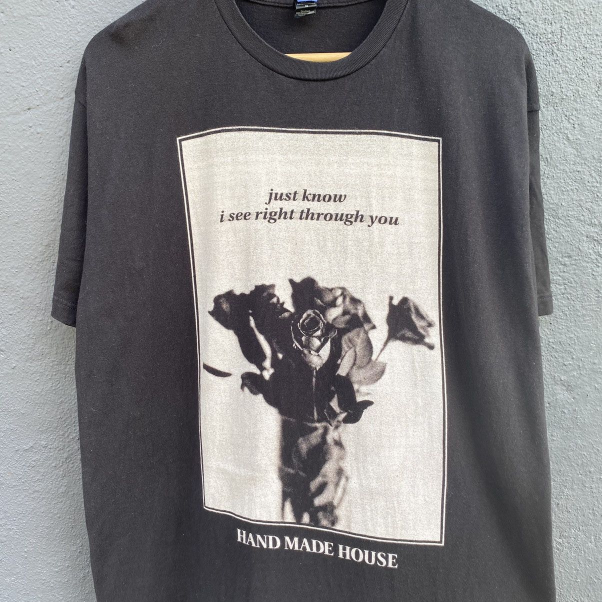 Band Tees Hand Made House Alternative Indie Band ERD GRUNGE GRAIL TEE Size US XL / EU 56 / 4 - 2 Thumbnail