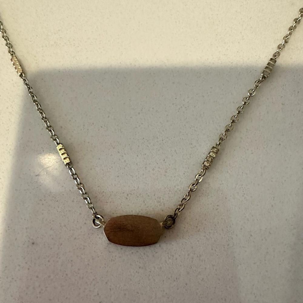 Kendra Scott Kendra Scott Fern Pendant Gold Necklace Size ONE SIZE - 6 Thumbnail