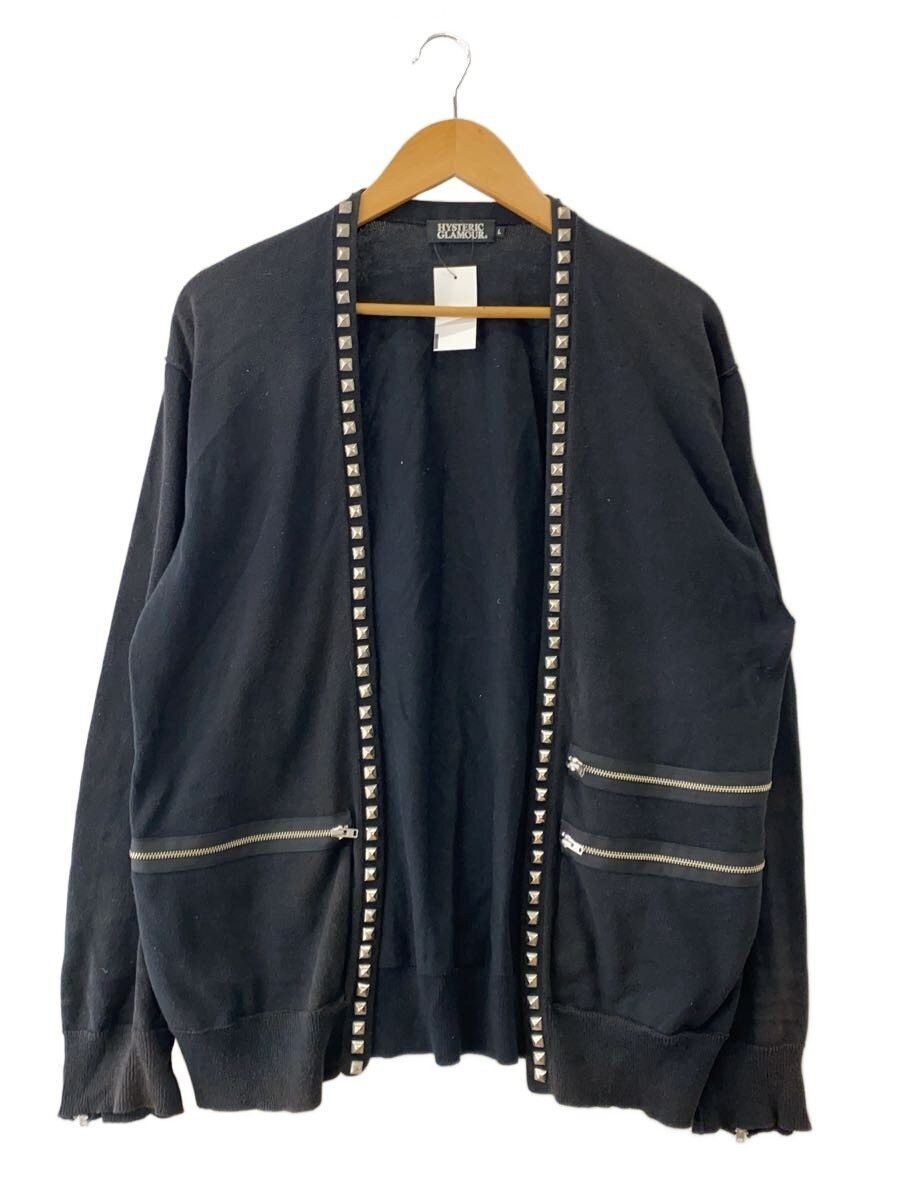 Hysteric Glamour Studded Knit Cardigan Size US L / EU 52-54 / 3 - 1 Thumbnail