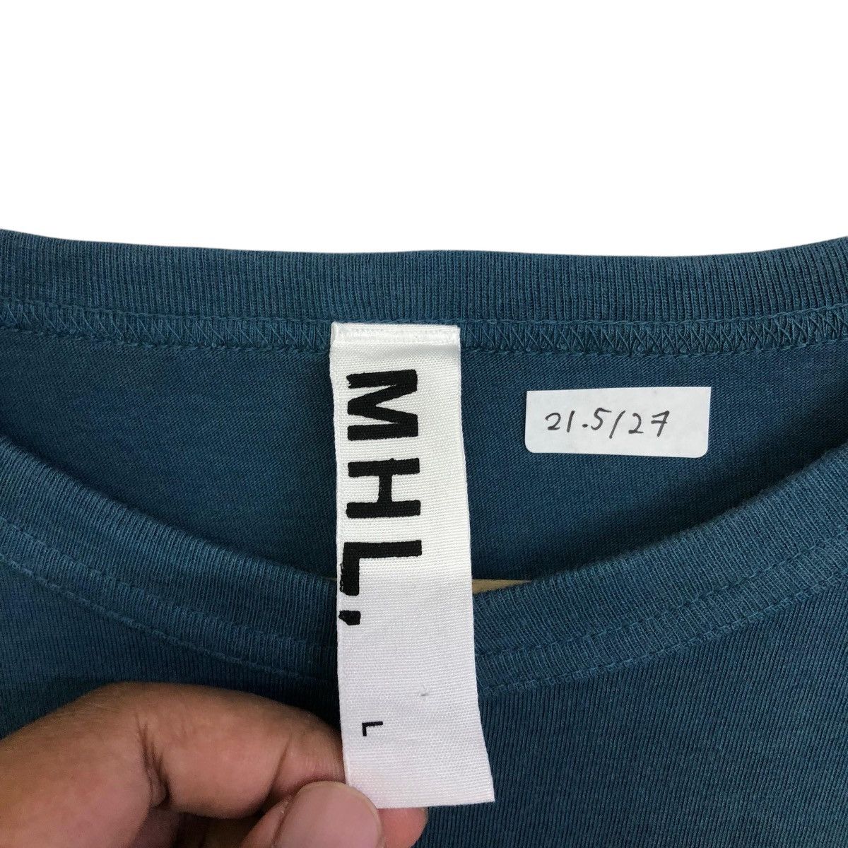 Designer × Margaret Howell *MARGARET HOWELL small spellout pocket tee Size US L / EU 52-54 / 3 - 8 Thumbnail