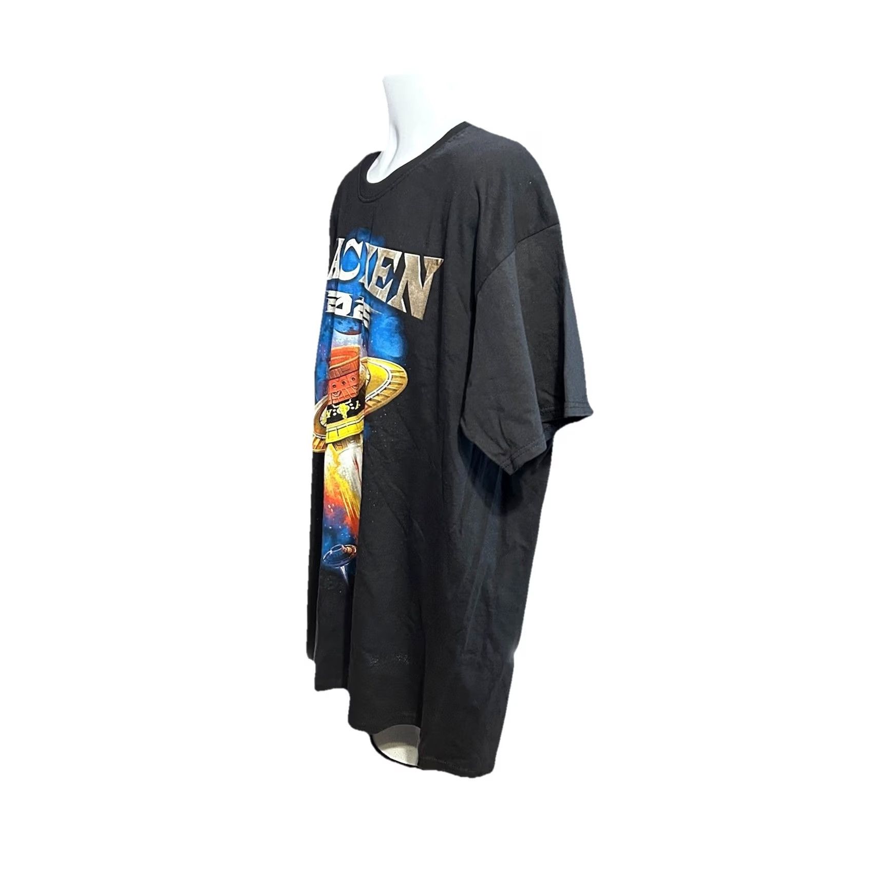 Fruit Of The Loom Wacken 2025 Men's 2XL Black Short Sleeve T-Shirt - Metal Madness Logo Graphic Size US XXL / EU 58 / 5 - 3 Thumbnail