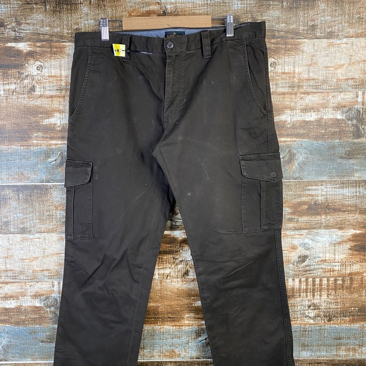 Global Work DL Global Work Brown Casual Pants #C802 Size US 32 / EU 48 - 2 Thumbnail