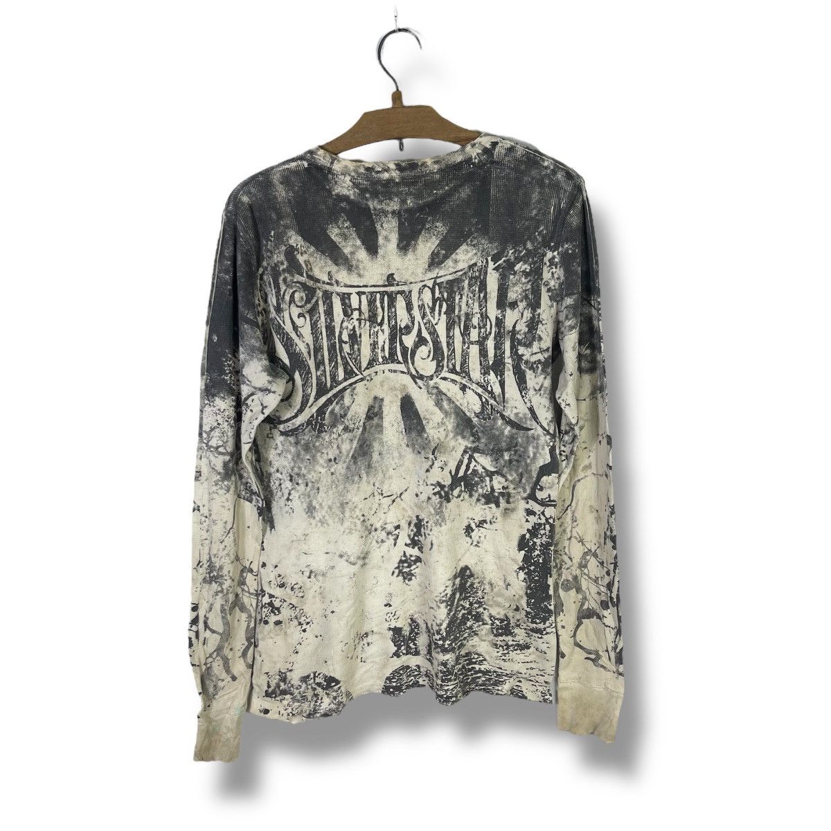 Vintage Y2k Silverstar Death Reaper Trashed OVP Tshirt Size US L / EU 52-54 / 3 - 2 Thumbnail