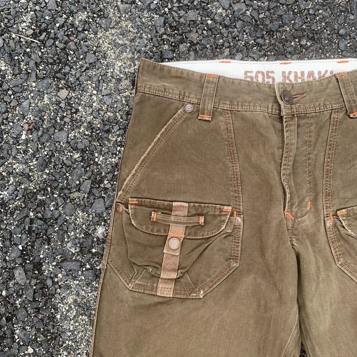 Japanese Brand HBT CINCH BACK TROUSERS 30x31 JAPANESE VINTAGE UTILITY PANTS Size US 30 / EU 46 - 5 Thumbnail