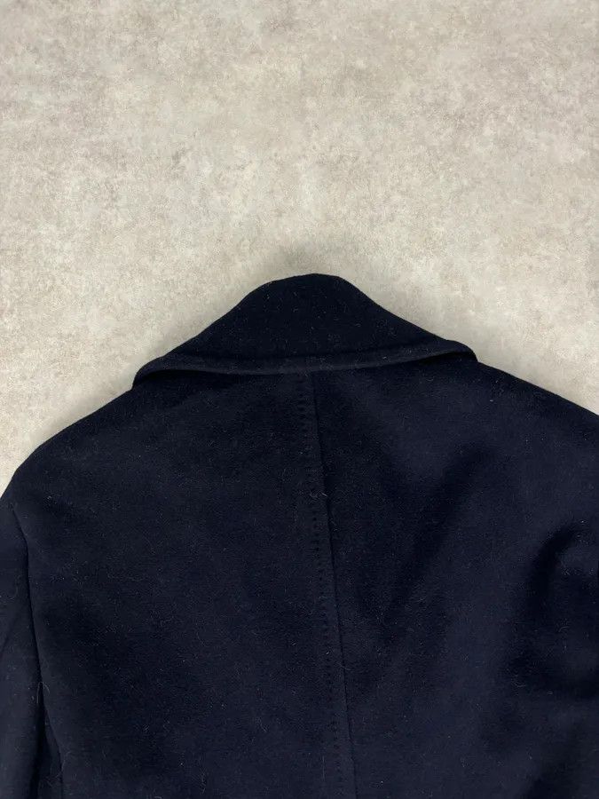 Louis Vuitton Louis Vuitton Navy Wool Double-Breasted Coat Size US M / EU 48-50 / 2 - 6 Thumbnail