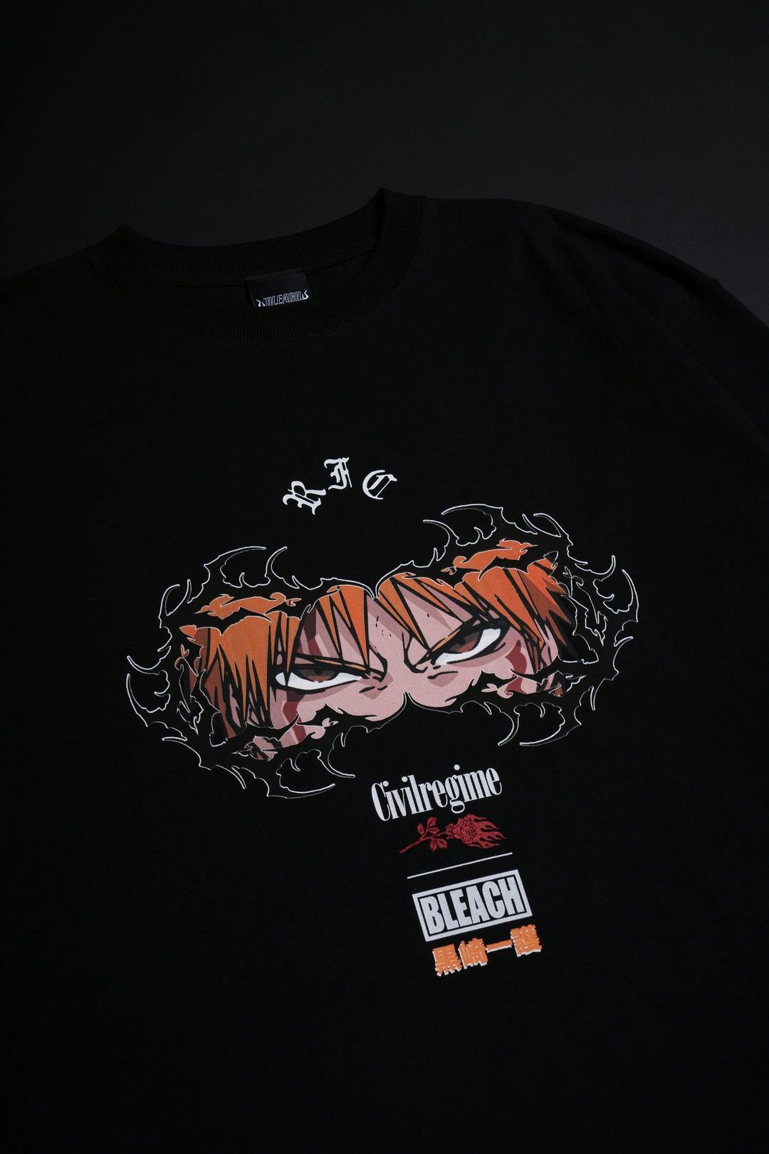 Civil Regime Civil Regime X Bleach Large Ichigo 199X Oversized tee Size US XXL / EU 58 / 5 - 1 Thumbnail