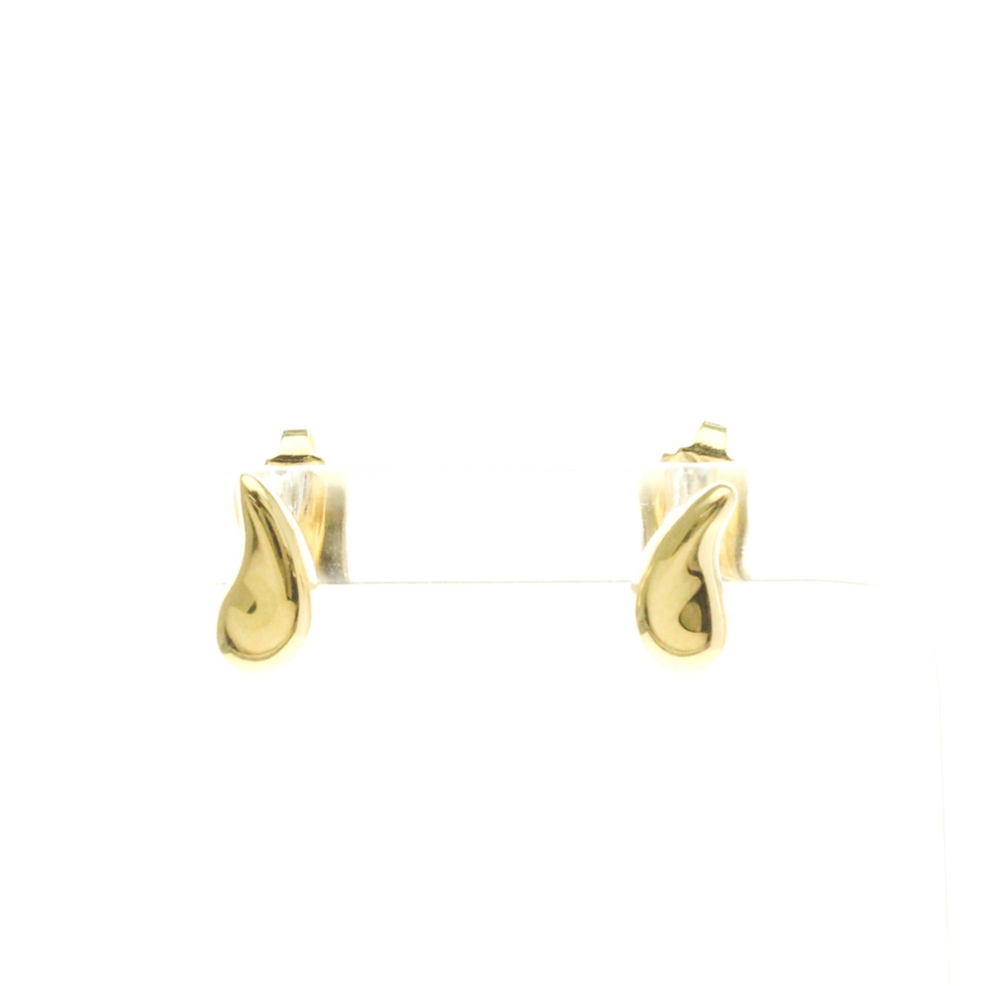 Tiffany & Co. Tiffany Teardrop Earrings No Stone Yellow Gold (18K) Stud Earrings Gold Size ONE SIZE - 1 Thumbnail