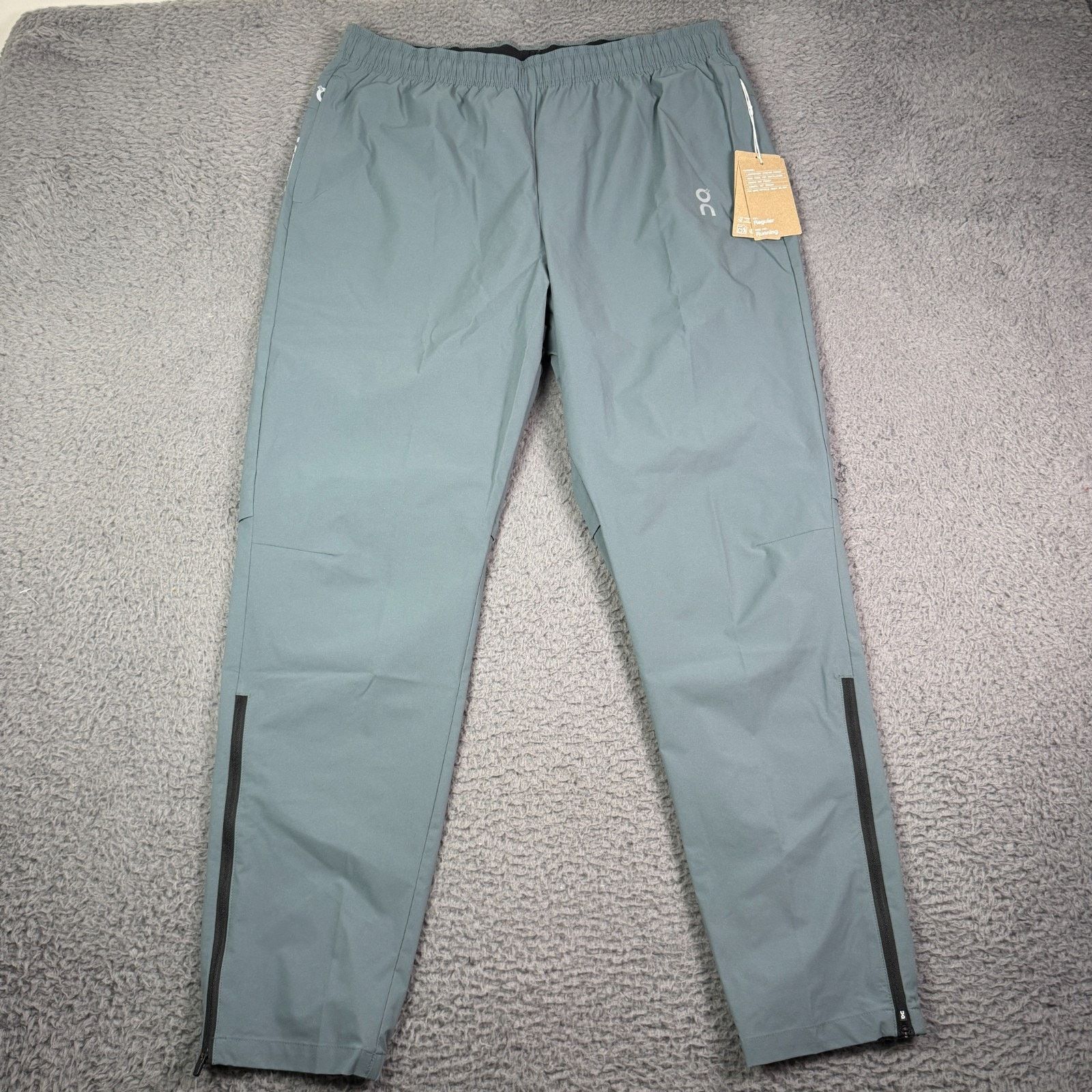 Kith Kith On Core Pants Mens Large Olive Green Track Running NEW Size US 34 / EU 50 - 2 Thumbnail