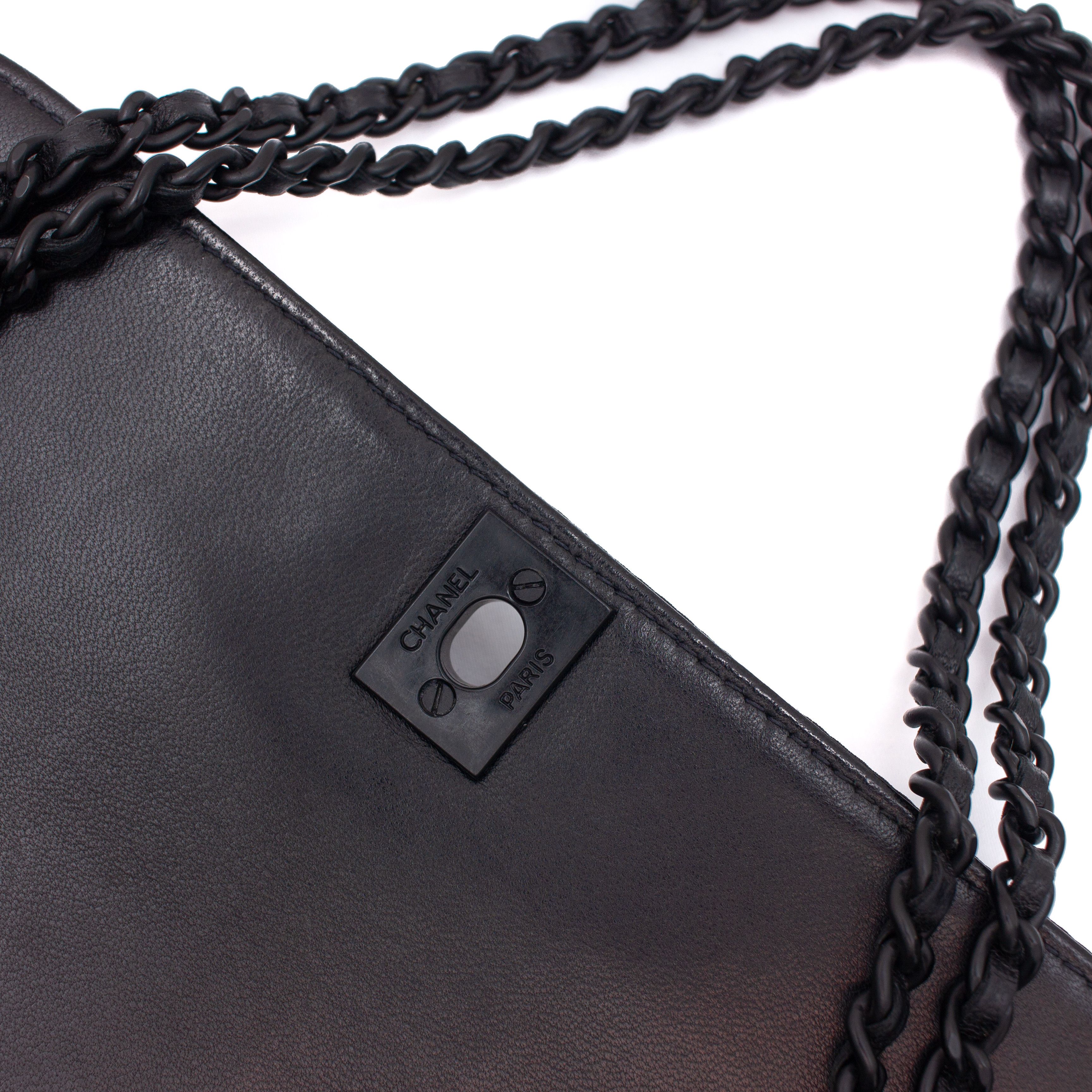 Chanel × Vintage 5k$ VTG Chanel Travel Ligne Accordion Flap Bag CC Monogram Size ONE SIZE - 10 Thumbnail