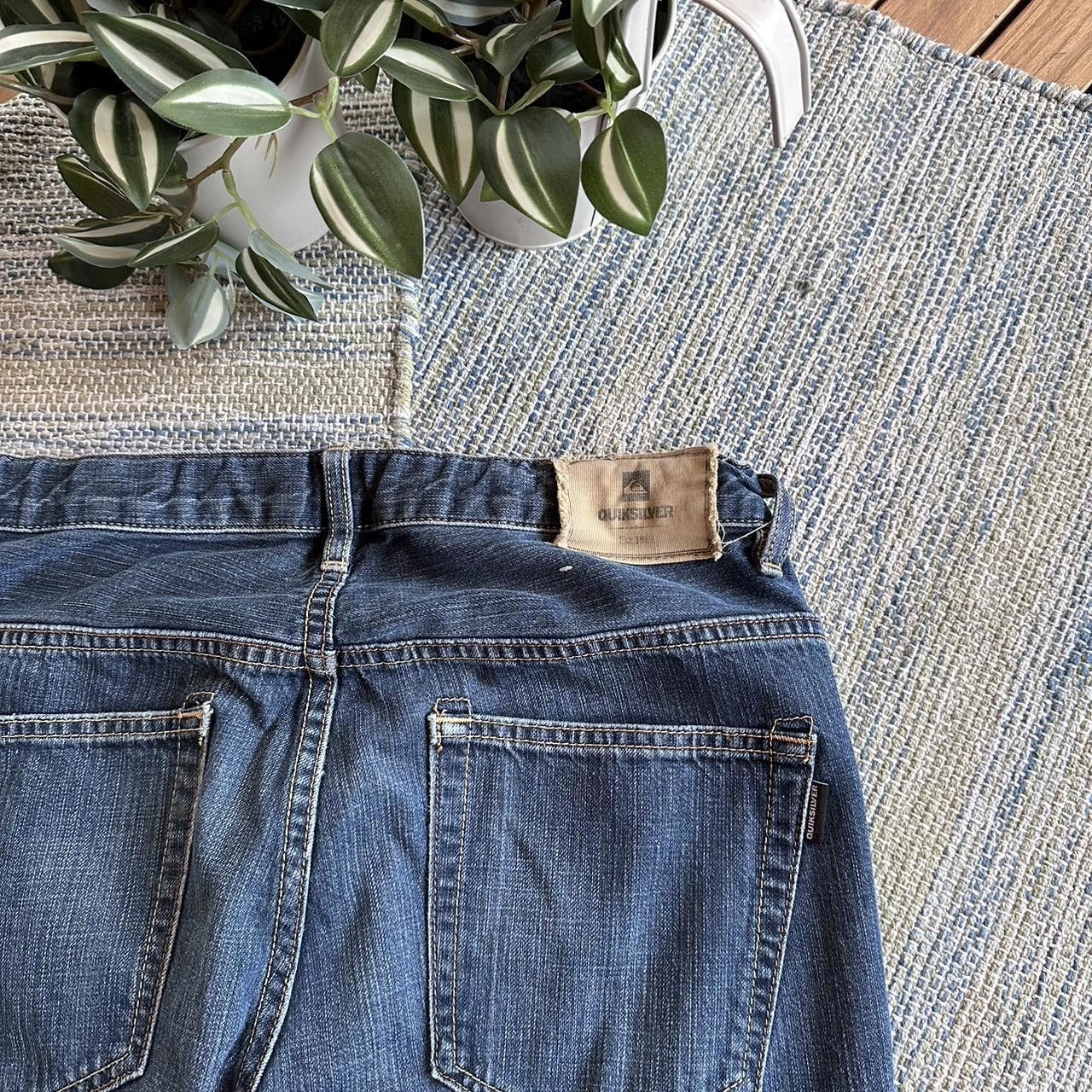 Quiksilver Vintage Y2K Quiksilver Surfwear Denim Pants Trousers Size 38" / US 16 / IT 52 - 3 Thumbnail